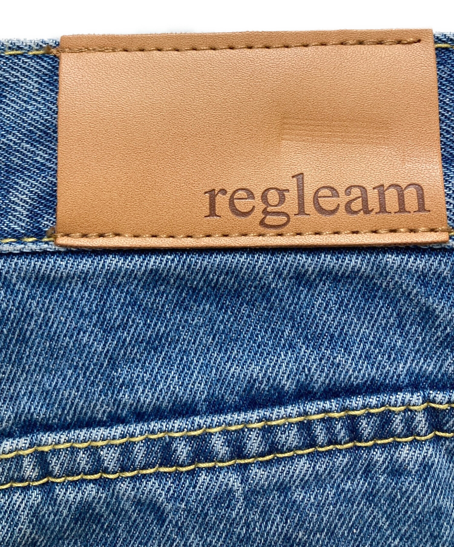 regleam (リグリーム) STRAIGHT DENIM サイズ:S