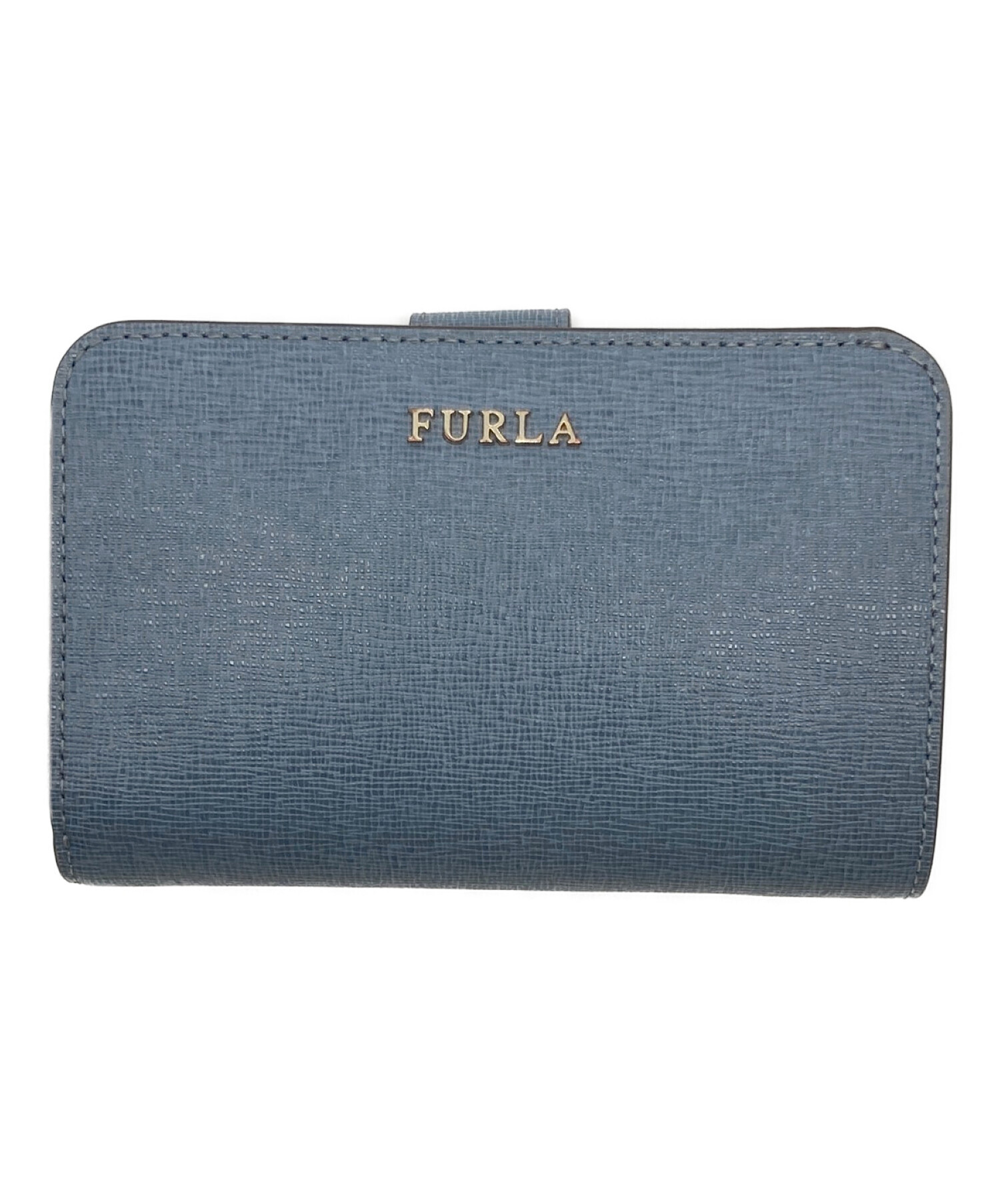 FURLA (フルラ) 2つ折り財布 ブルー