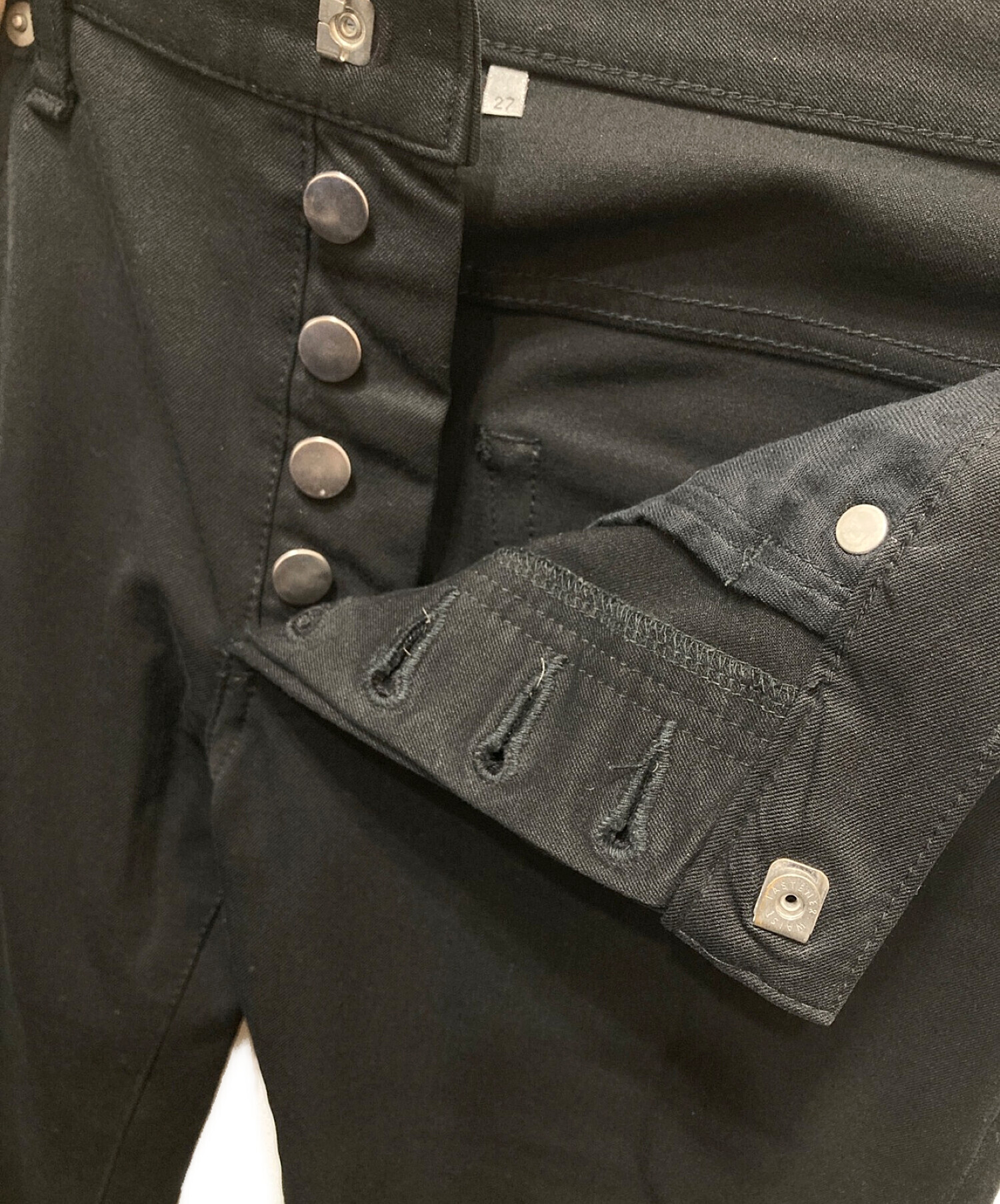 中古・古着通販】DIOR HOMME (ディオール オム) 09AWストレッチスキニーパンツ ブラック サイズ:W27｜ブランド・古着通販  トレファク公式【TREFAC FASHION】スマホサイト