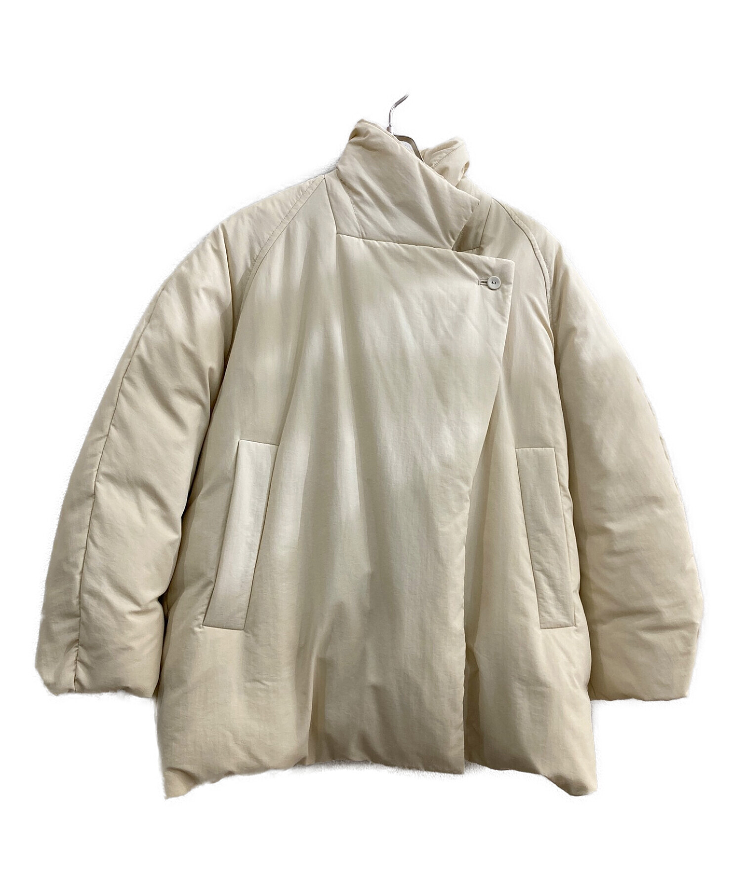 CLANE (クラネ) COCOON SHORT DOWN COAT アイボリー