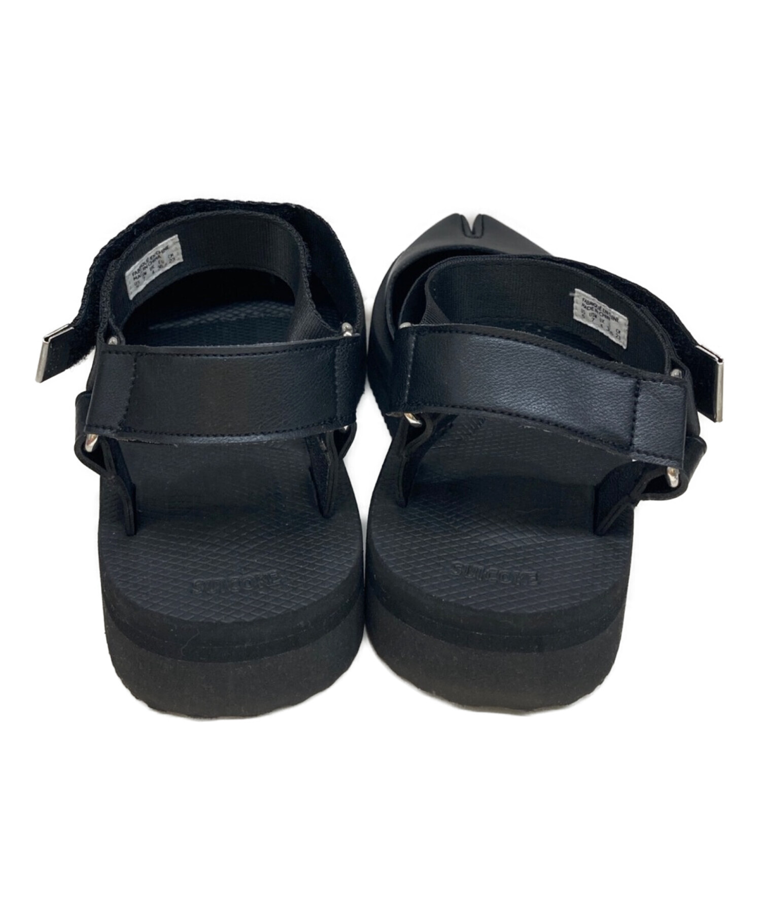 suicoke (スイコック) 足袋サンダル ブラック サイズ:23