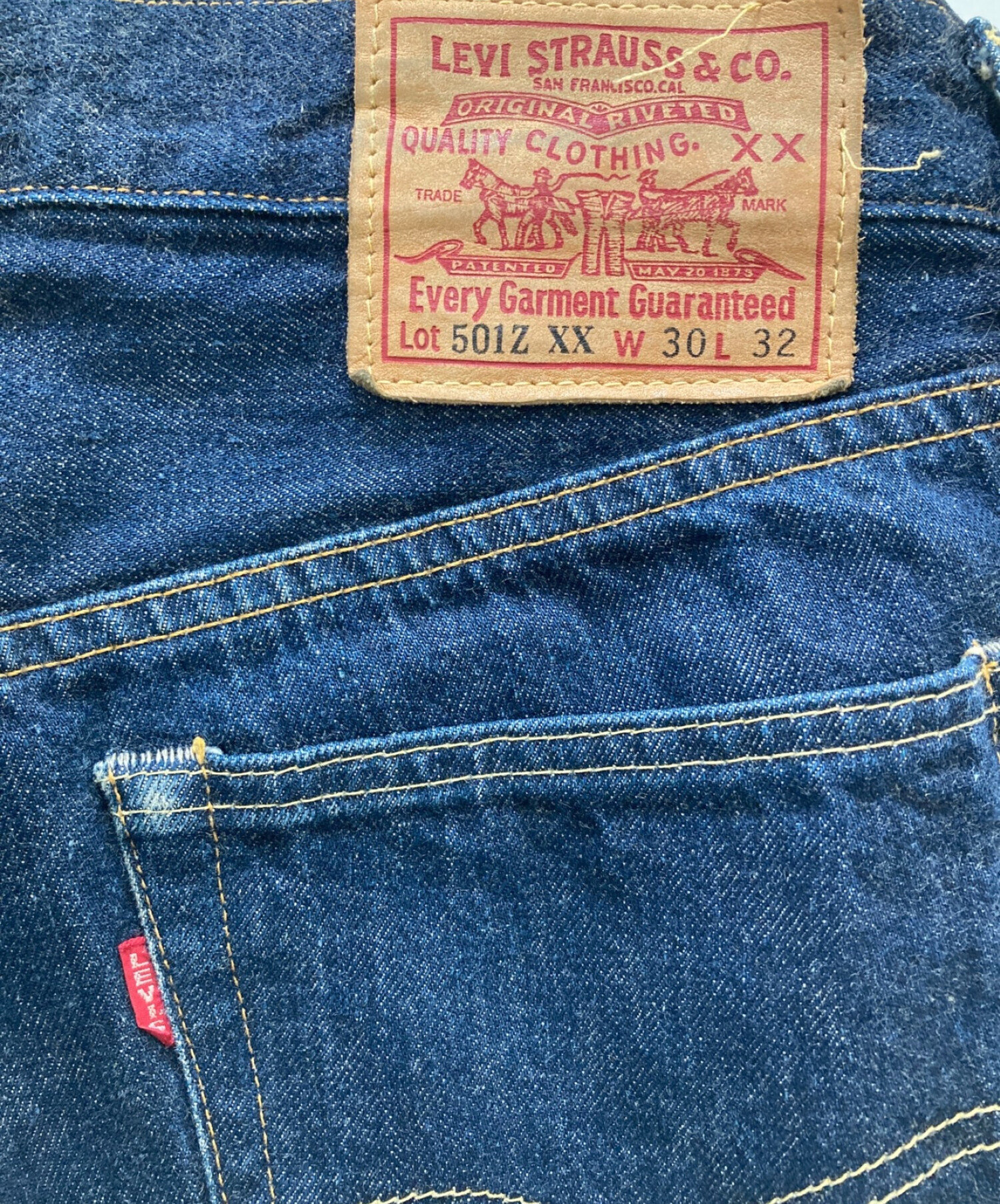 中古・古着通販】LEVI'S (リーバイス) 501Z XXデニムパンツ インディゴ