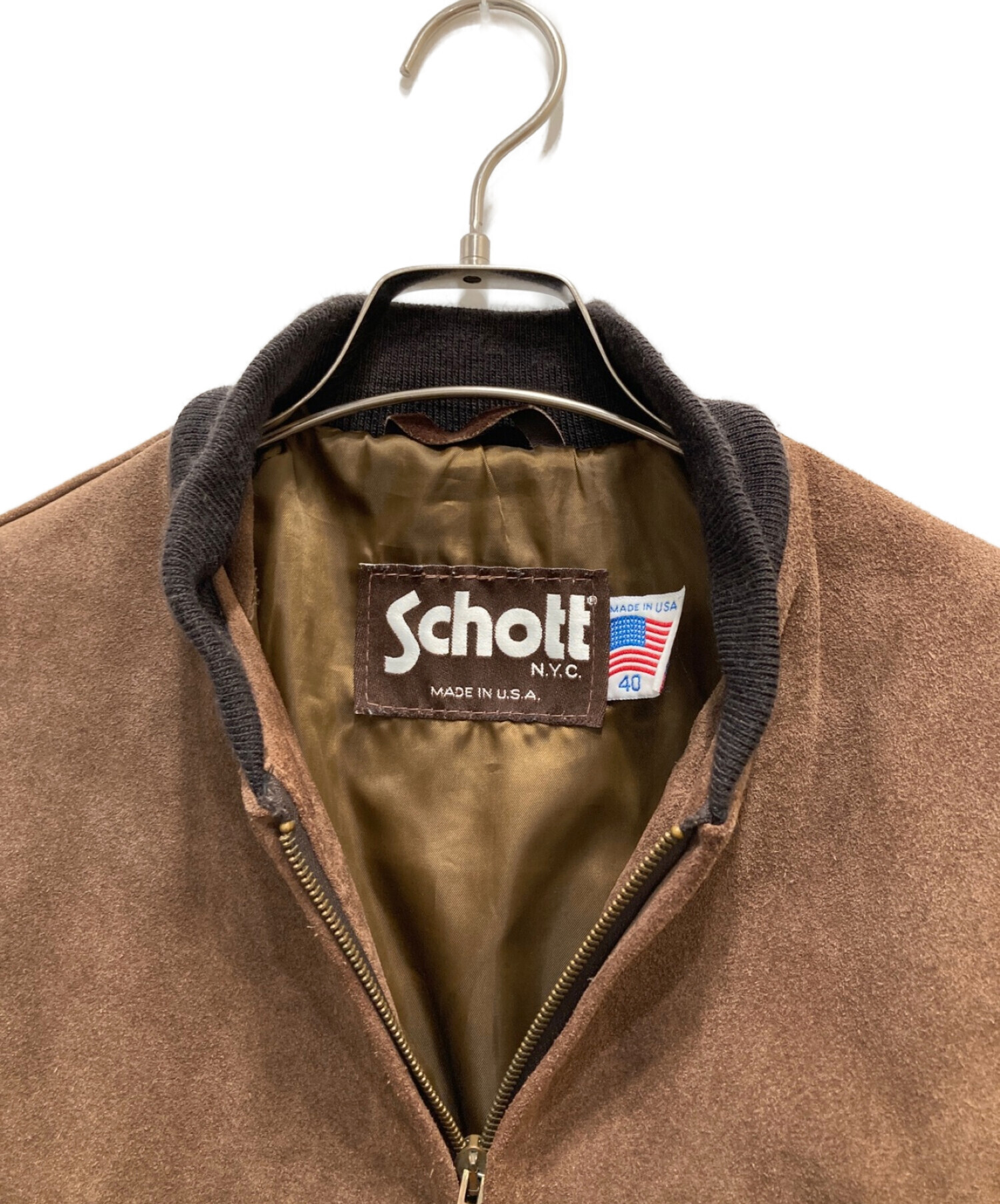 中古・古着通販】Schott (ショット) ショット スウェードジャケット