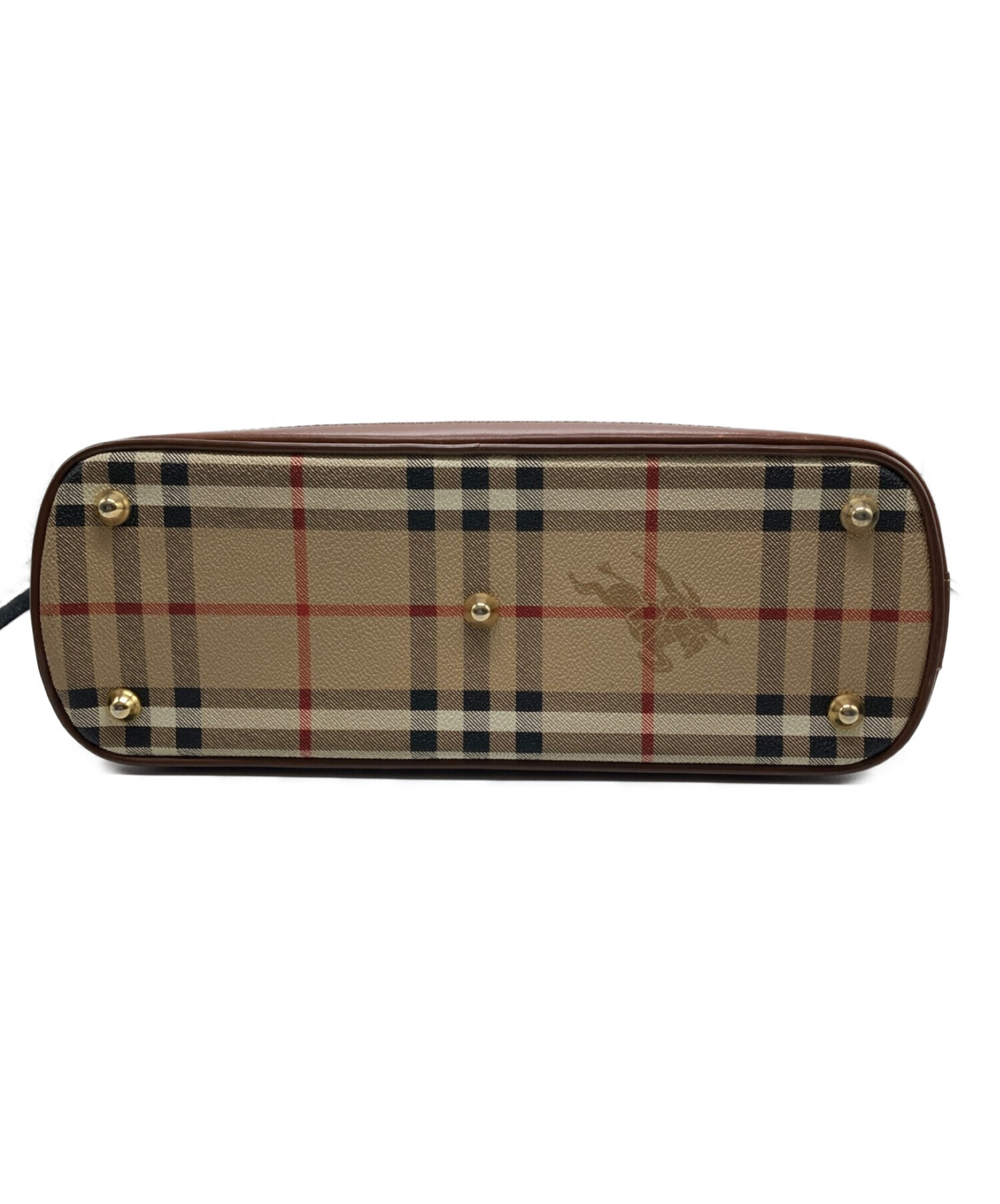 中古・古着通販】Burberry's (バーバリーズ) ノバチェックハンドバッグ