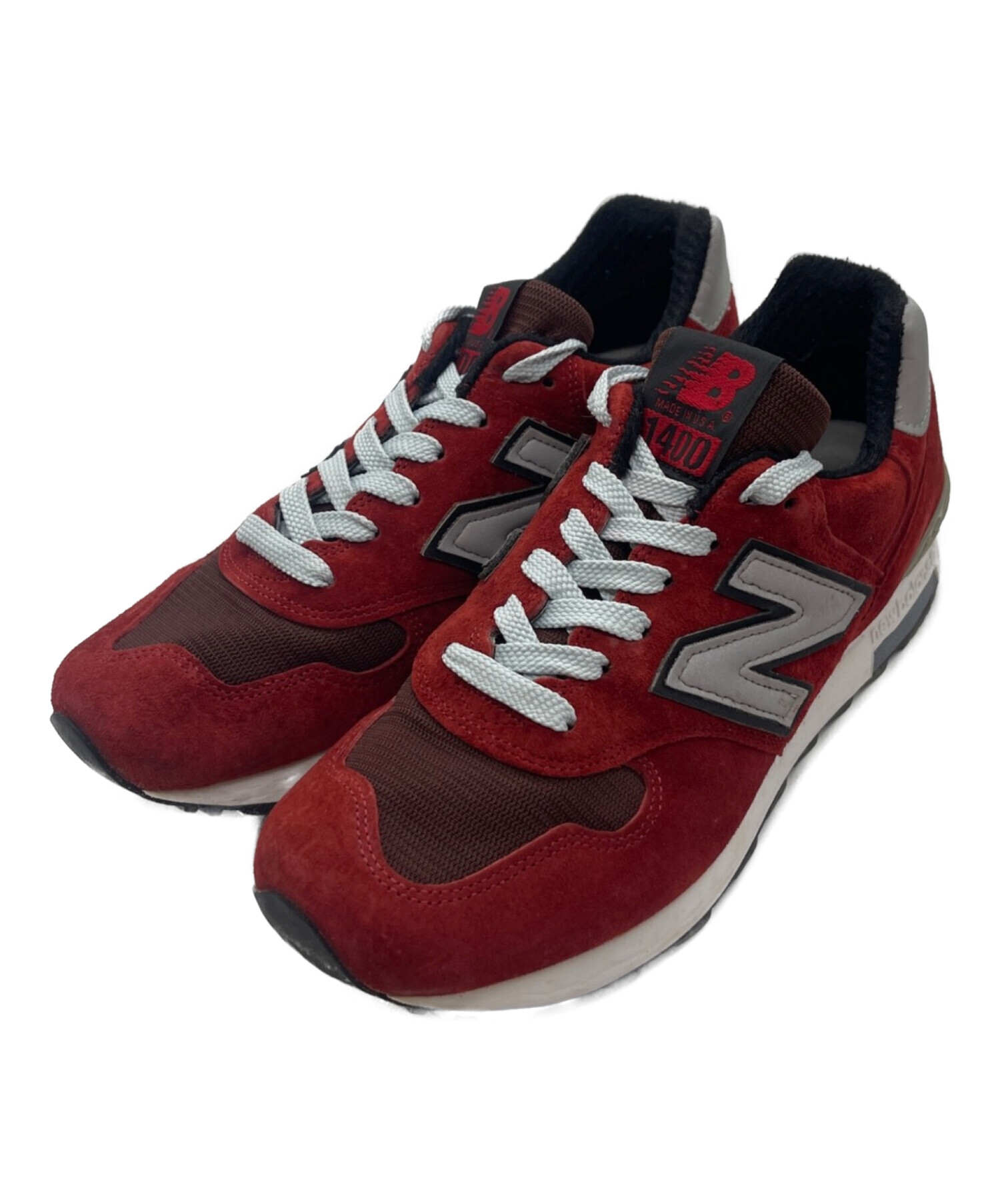 中古・古着通販】NEW BALANCE (ニューバランス) ローカットスニーカー レッド サイズ:25cm｜ブランド・古着通販  トレファク公式【TREFAC FASHION】スマホサイト