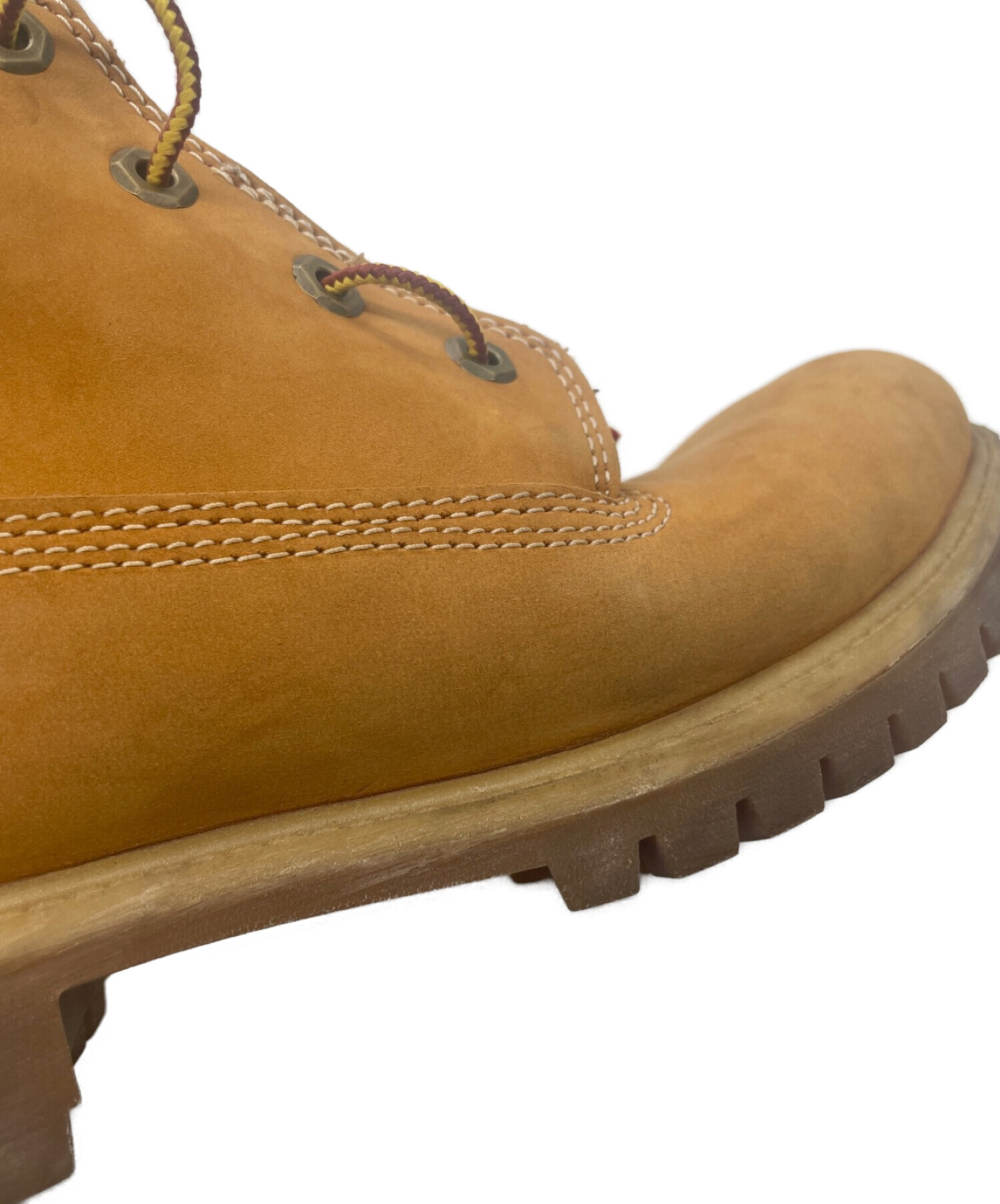 Timberland (ティンバーランド) WOOLRICH (ウールリッチ) トレッキングブーツ ベージュ サイズ:26.5cm