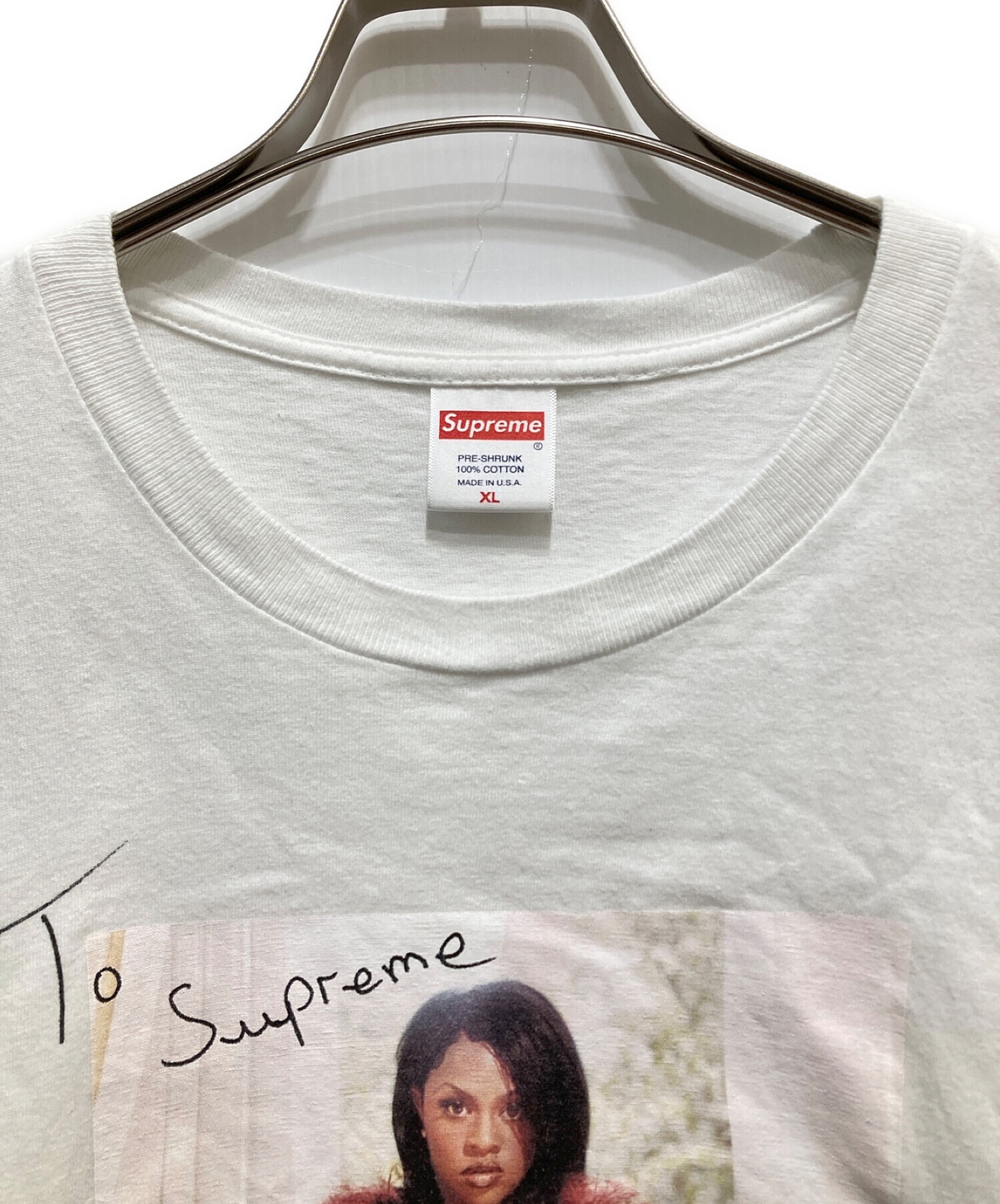 中古・古着通販】SUPREME (シュプリーム) Lil Kim Tee ホワイト サイズ:XL｜ブランド・古着通販 トレファク公式【TREFAC  FASHION】スマホサイト