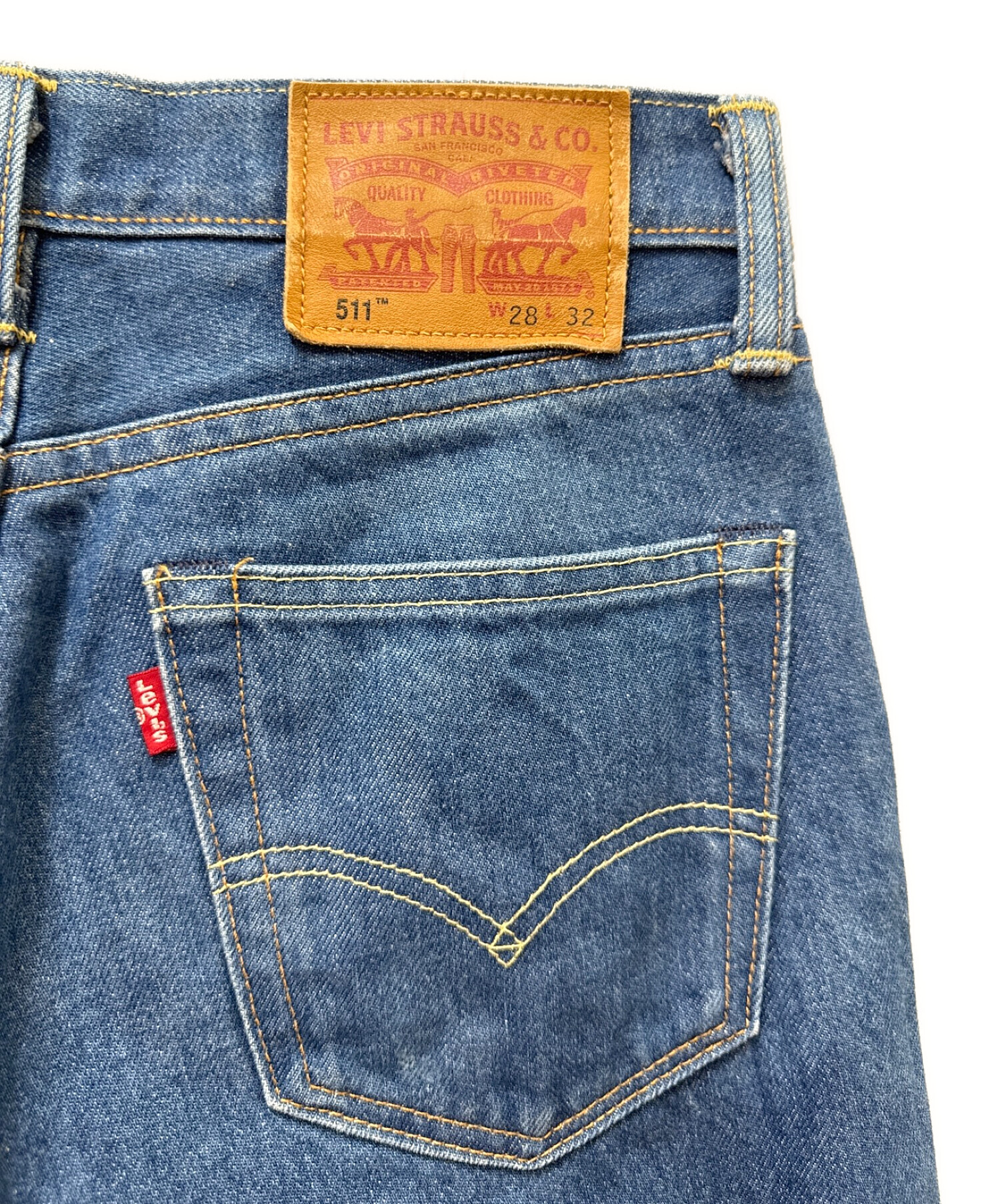 LEVI'S (リーバイス) 511セルビッチデニムパンツ サイズ:W28 L32