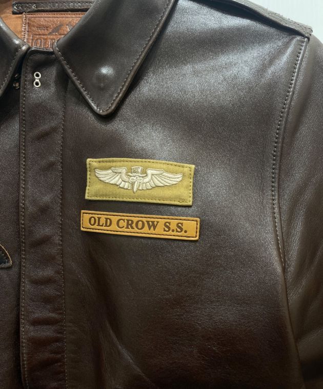 中古・古着通販】OLD CROW (オールドクロウ) ホースレザージャケット