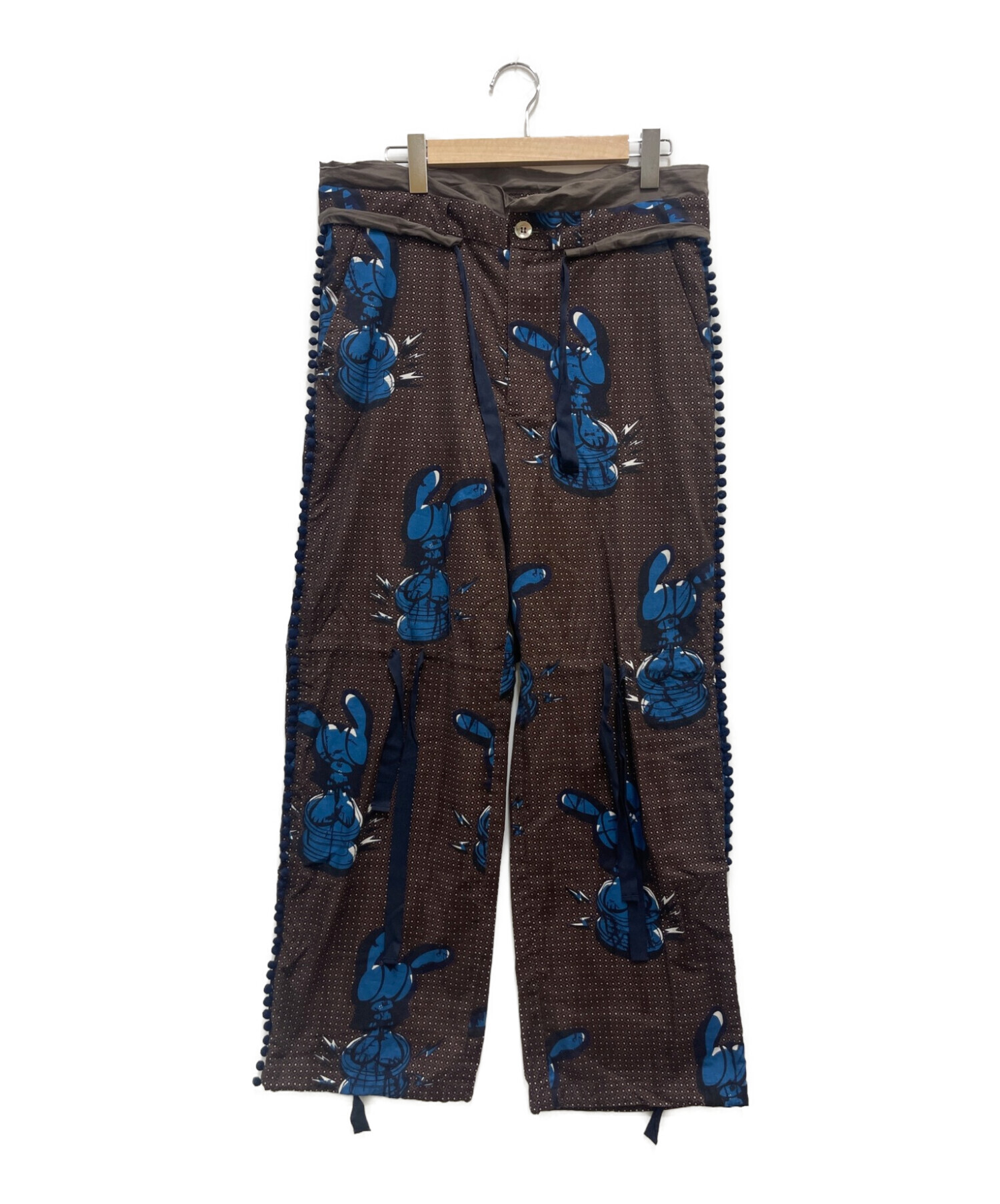 Midorikawa (ミドリカワ) SKOLOCT (スコロクト) SKOLOCT AFRICAN WIDE PANTS ブラウン サイズ:S