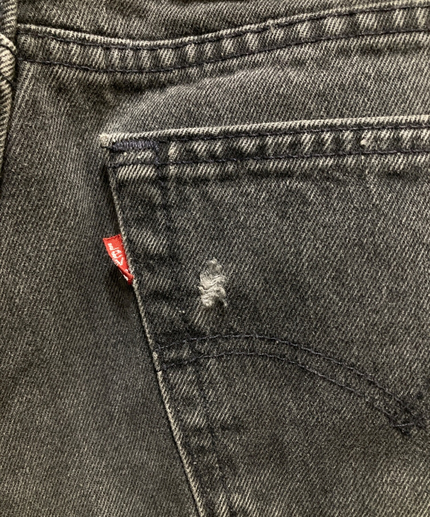 中古・古着通販】LEVI'S (リーバイス) 505デニムパンツ ブラック