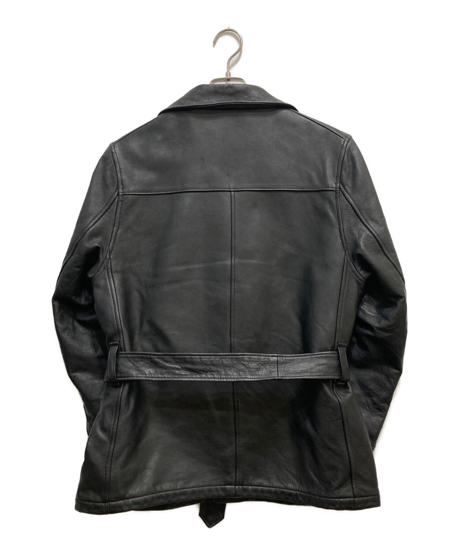 GANGSTERVILLE (ギャングスタービル) カウレザージャケット ブラック サイズ:M