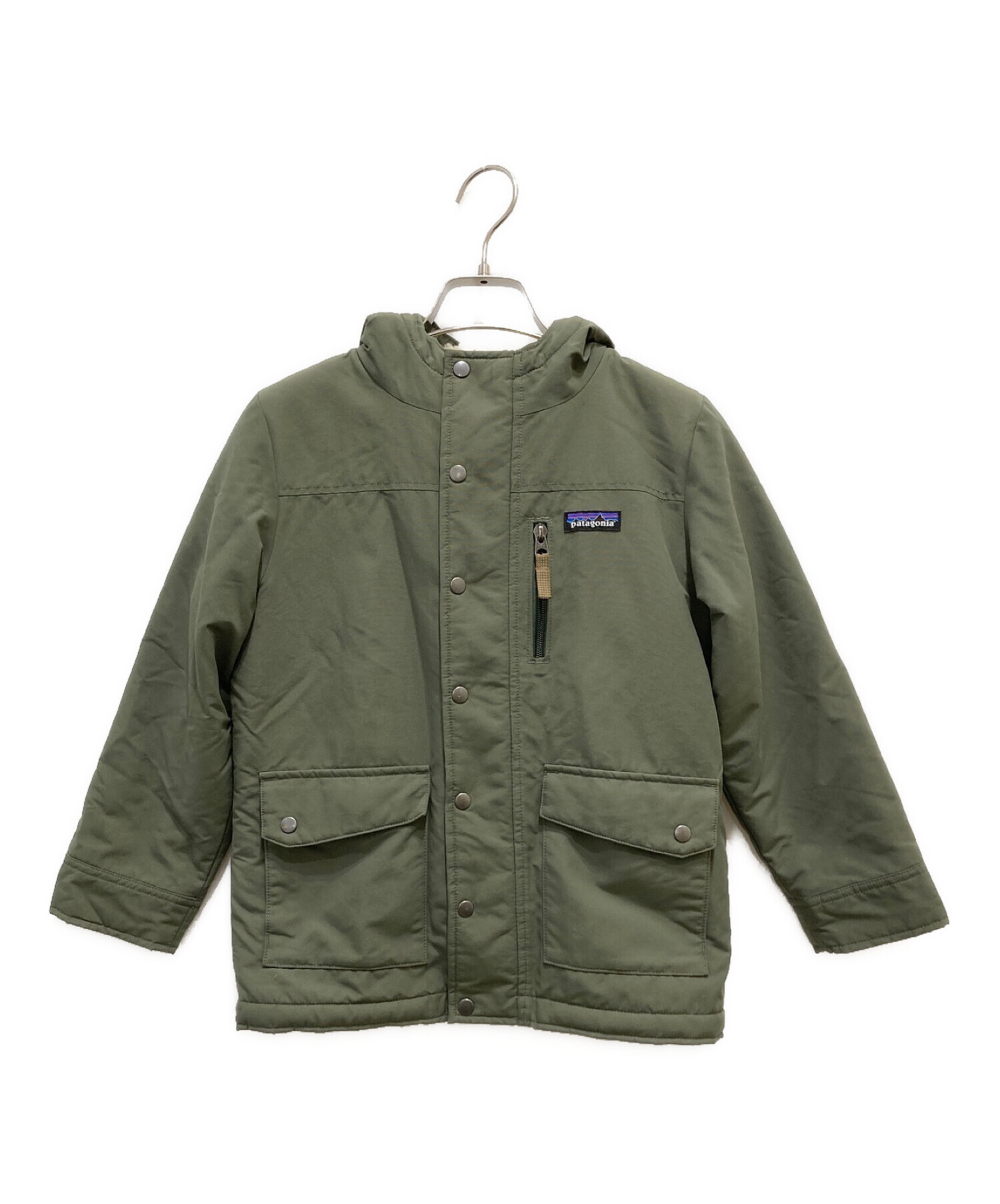 偉大な Jacket Patagonia ベビー フードジャケット S7-8 キッズ服(100cm~)