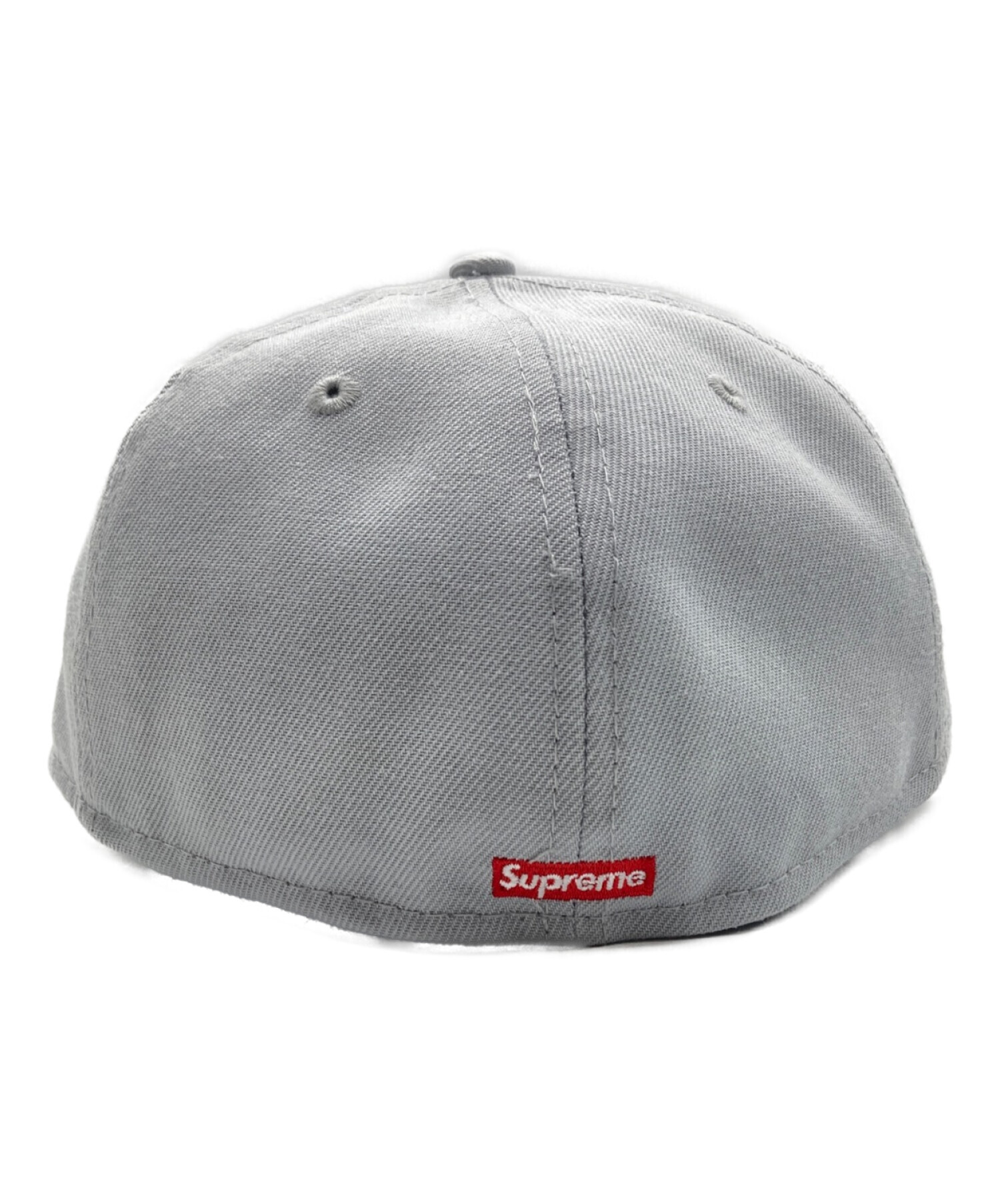 New Era (ニューエラ) SUPREME (シュプリーム) Sロゴキャップ グレー サイズ:56.8cm