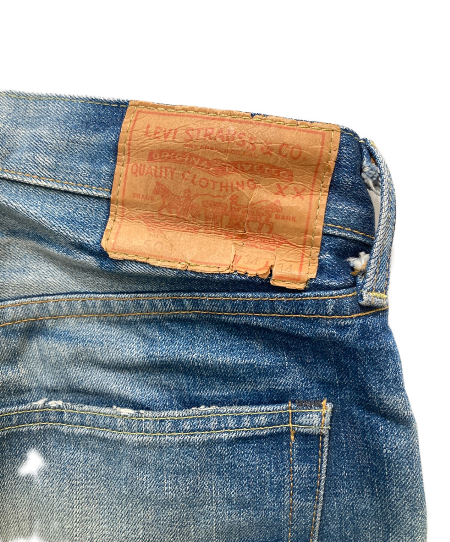 LEVI'S 501XX (リーバイス) レプリカデニムパンツ サイズ:W34 L34