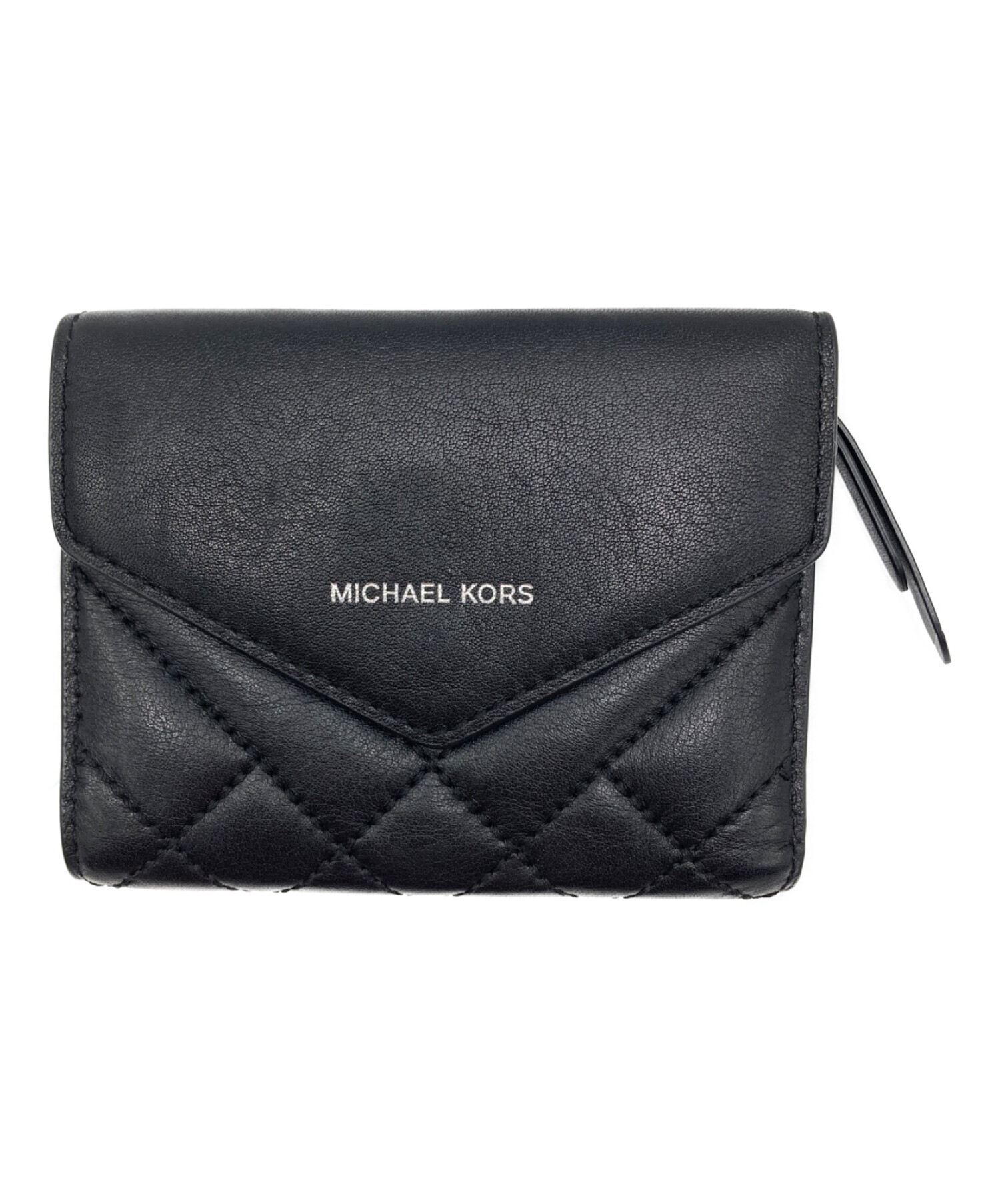 中古・古着通販】MICHAEL KORS (マイケルコース) コンパクトウォレット ブラック｜ブランド・古着通販 トレファク公式【TREFAC  FASHION】スマホサイト