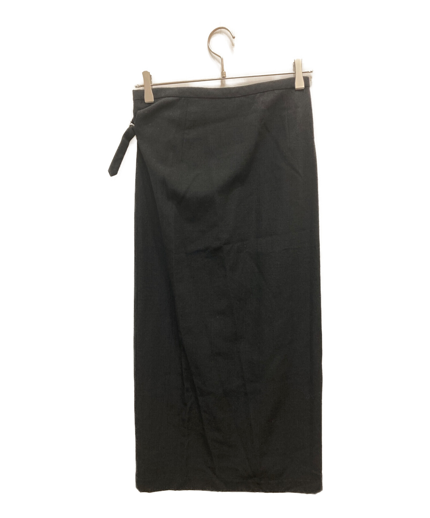 COMME des GARCONS tricot (コムデギャルソントリコ) ラップスカート ブラック サイズ:M