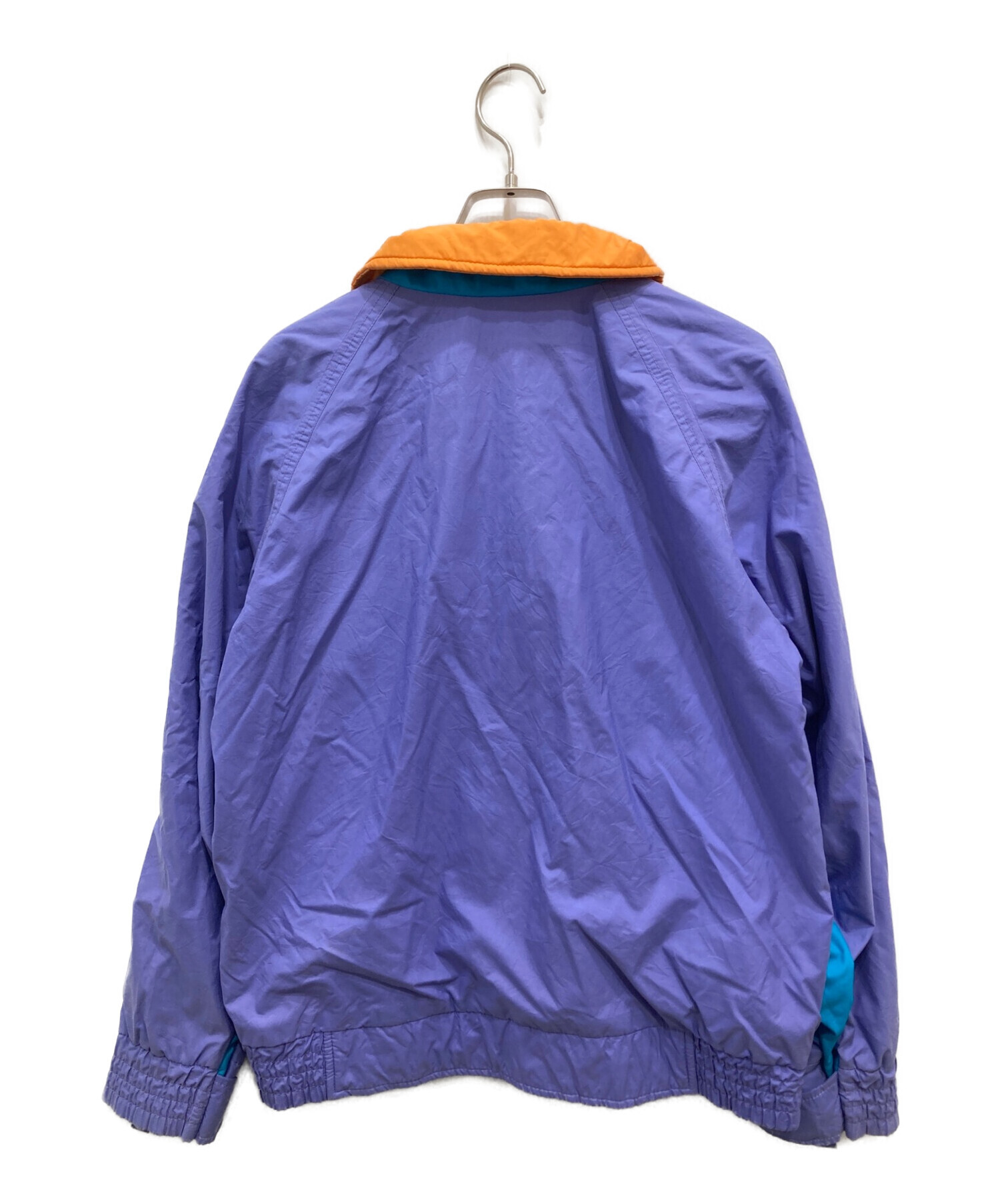 爆買いセール美品　FTC リバーシブル　ナイロンジャケット　黒　紫　緑　好配色　M-Ｌ ジャケット・アウター