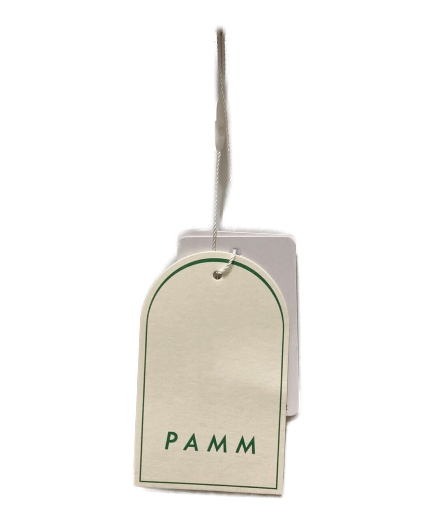 中古・古着通販】PAMM (パム) 透明な空気のチェックニット アイボリー