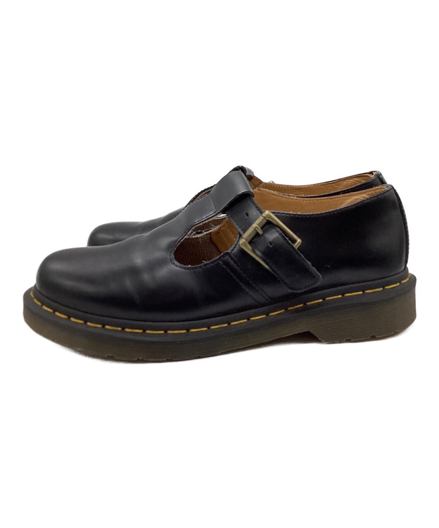 Dr.Martens (ドクターマーチン) POLLEY Tバーシューズ ブラック サイズ:UK6