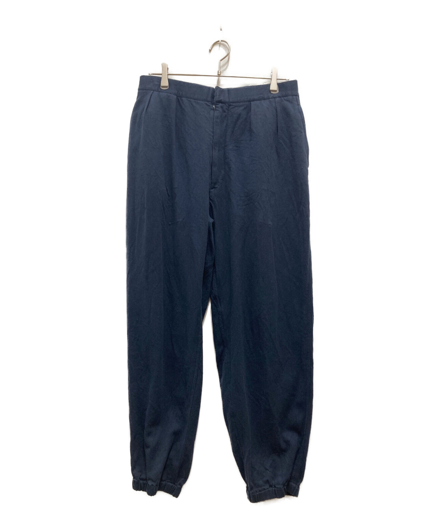 nanamica (ナナミカ) Cotton Wool Twill Track Pants/コットンウールツイルトラックパンツ ネイビー  サイズ:SIZE 81cm (W32)