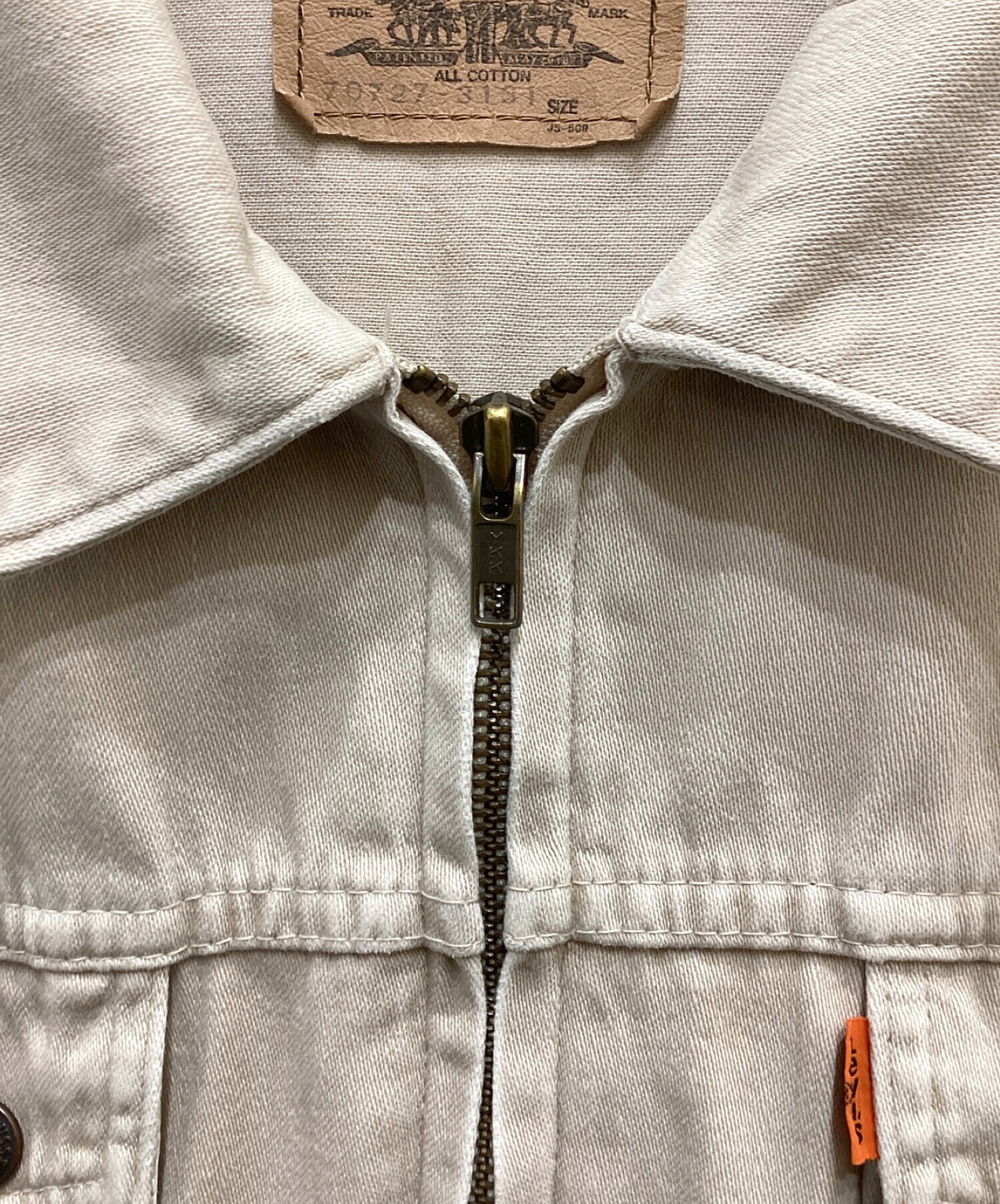 中古・古着通販】LEVI'S (リーバイス) ジップコットンジャケット