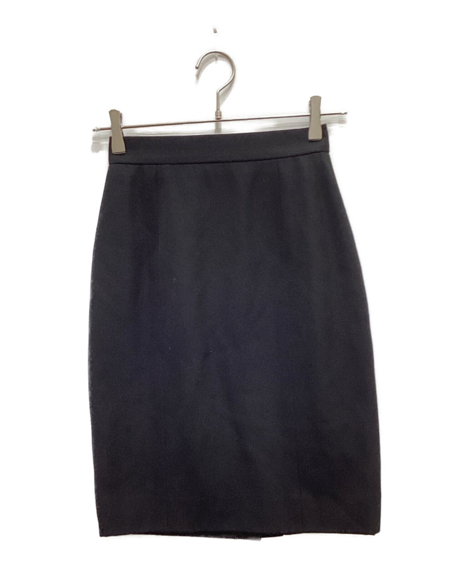 CHANEL (シャネル) ココマークボタンタイトスカート ブラック サイズ:36