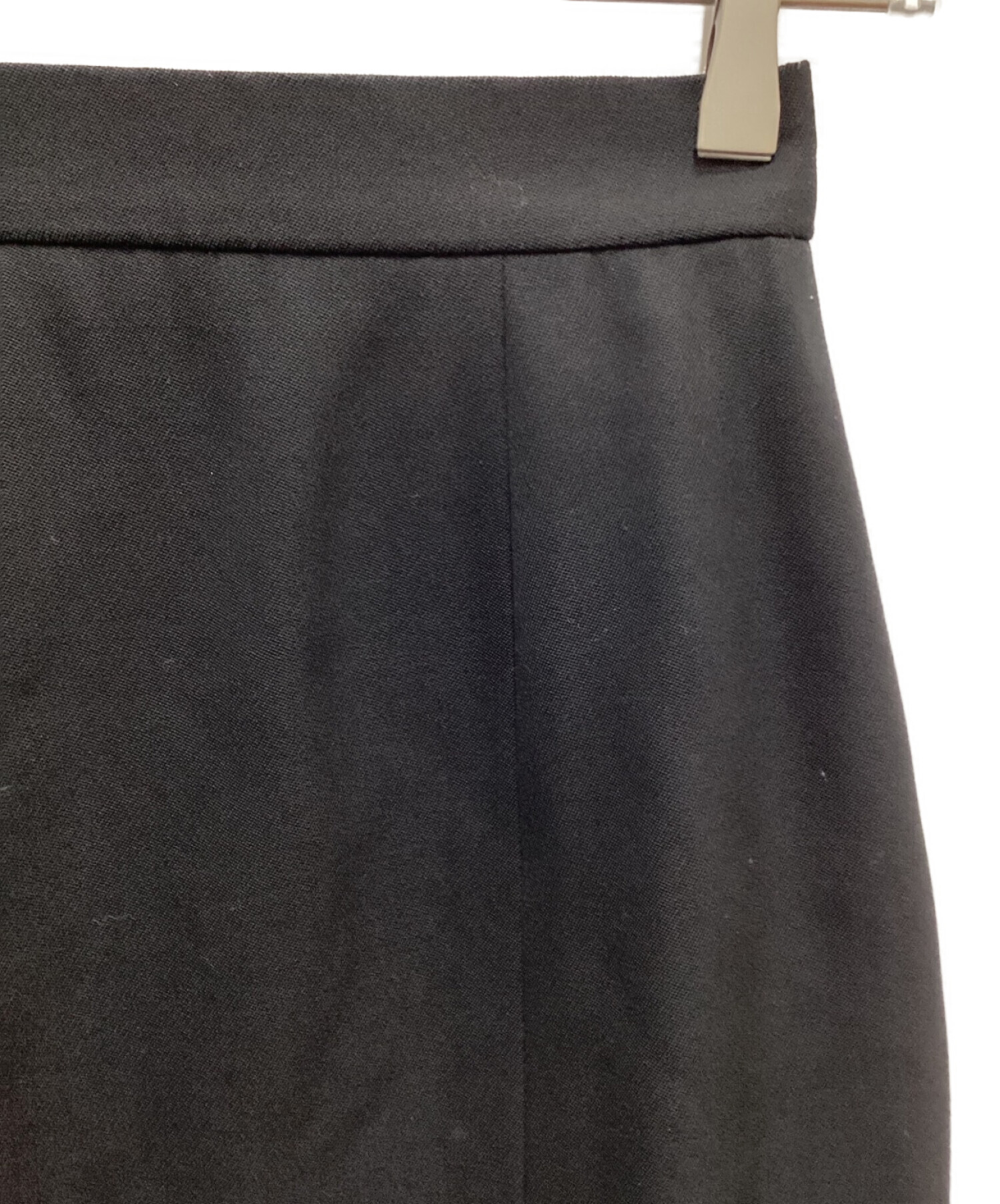 CHANEL (シャネル) ココマークボタンタイトスカート ブラック サイズ:36