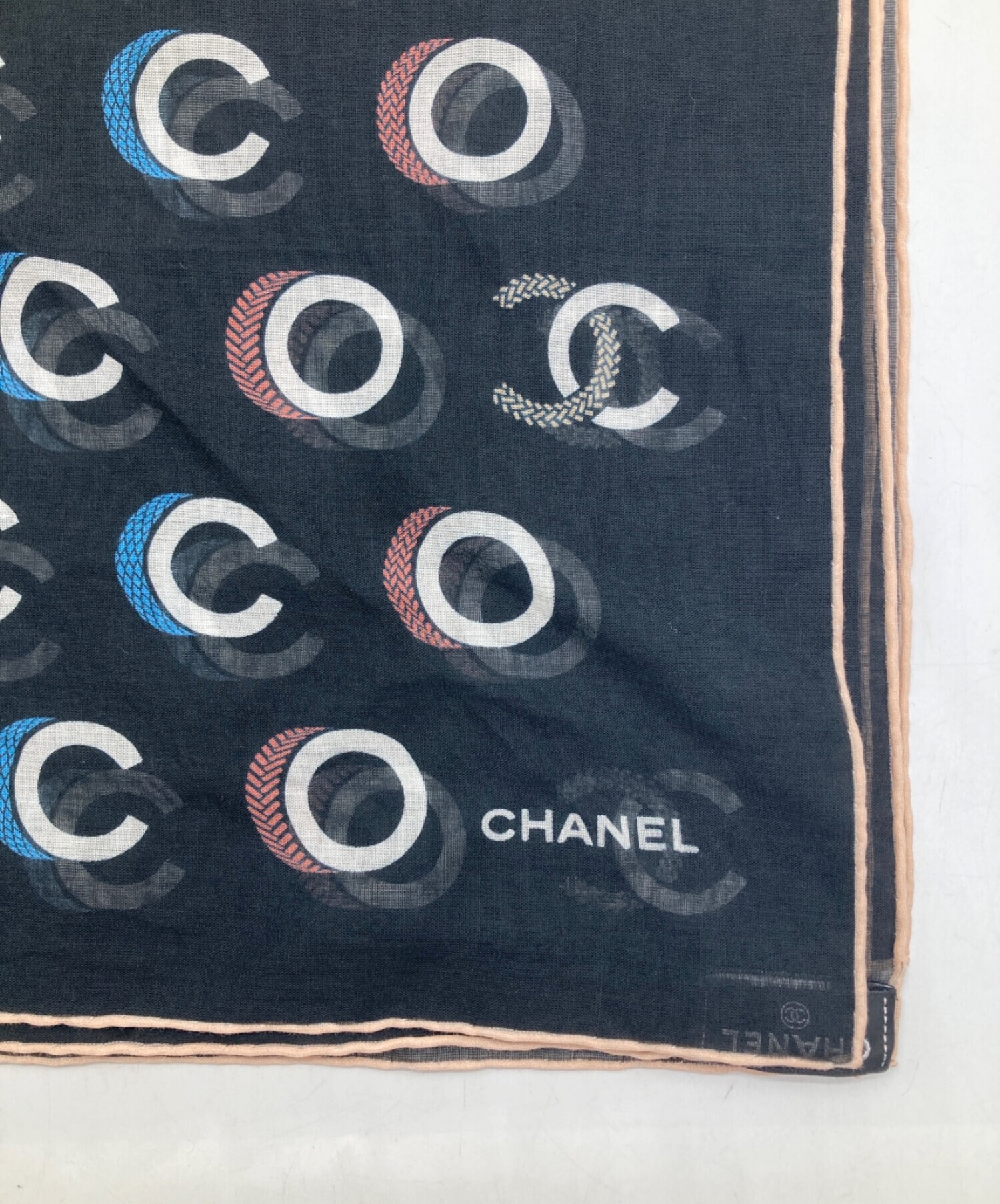 中古・古着通販】CHANEL (シャネル) ココマークコットンスカーフ