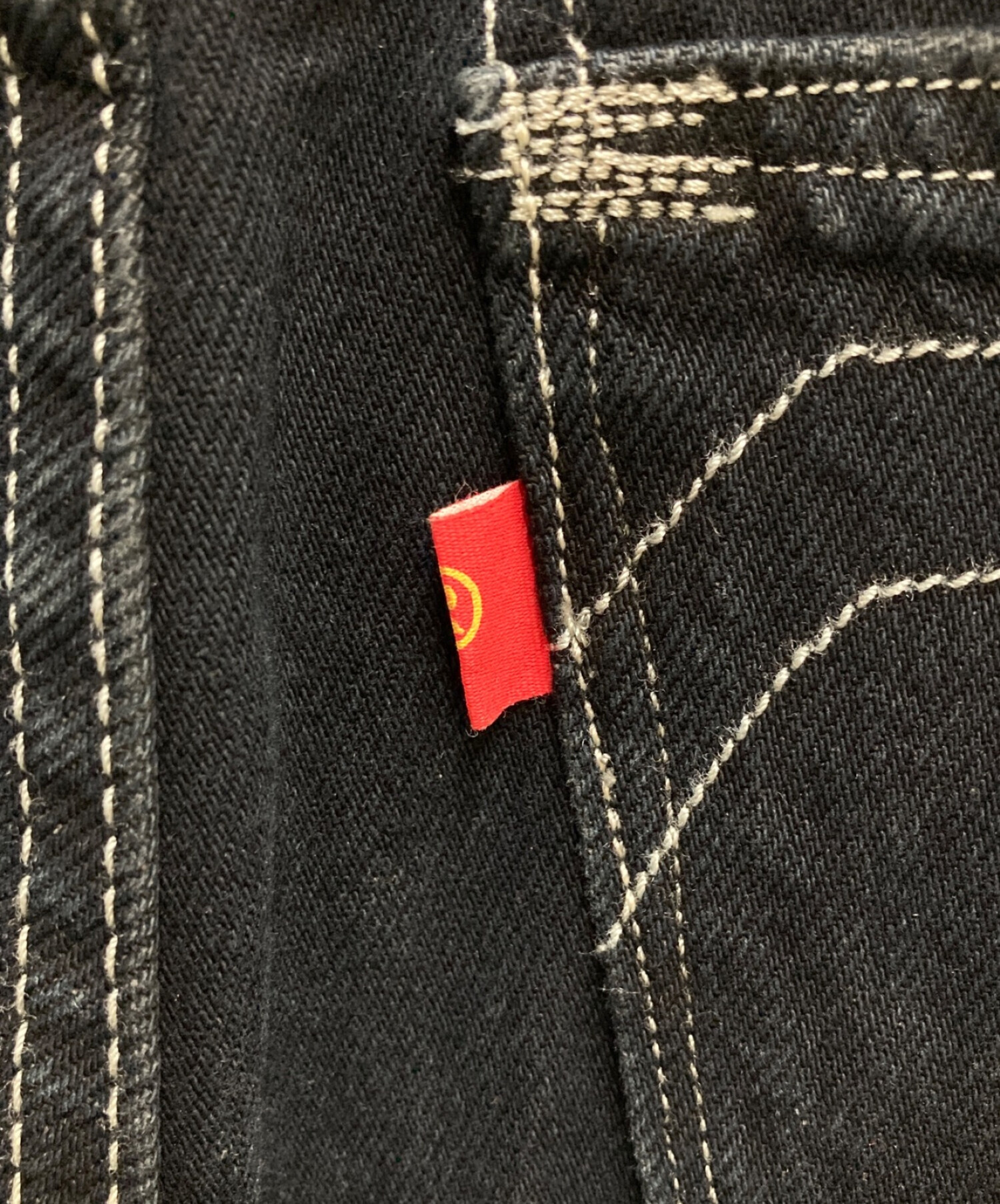 中古・古着通販】LEVI'S RED (リーバイス レッド) デニムパンツ ブラック サイズ:27｜ブランド・古着通販 トレファク公式【TREFAC  FASHION】スマホサイト