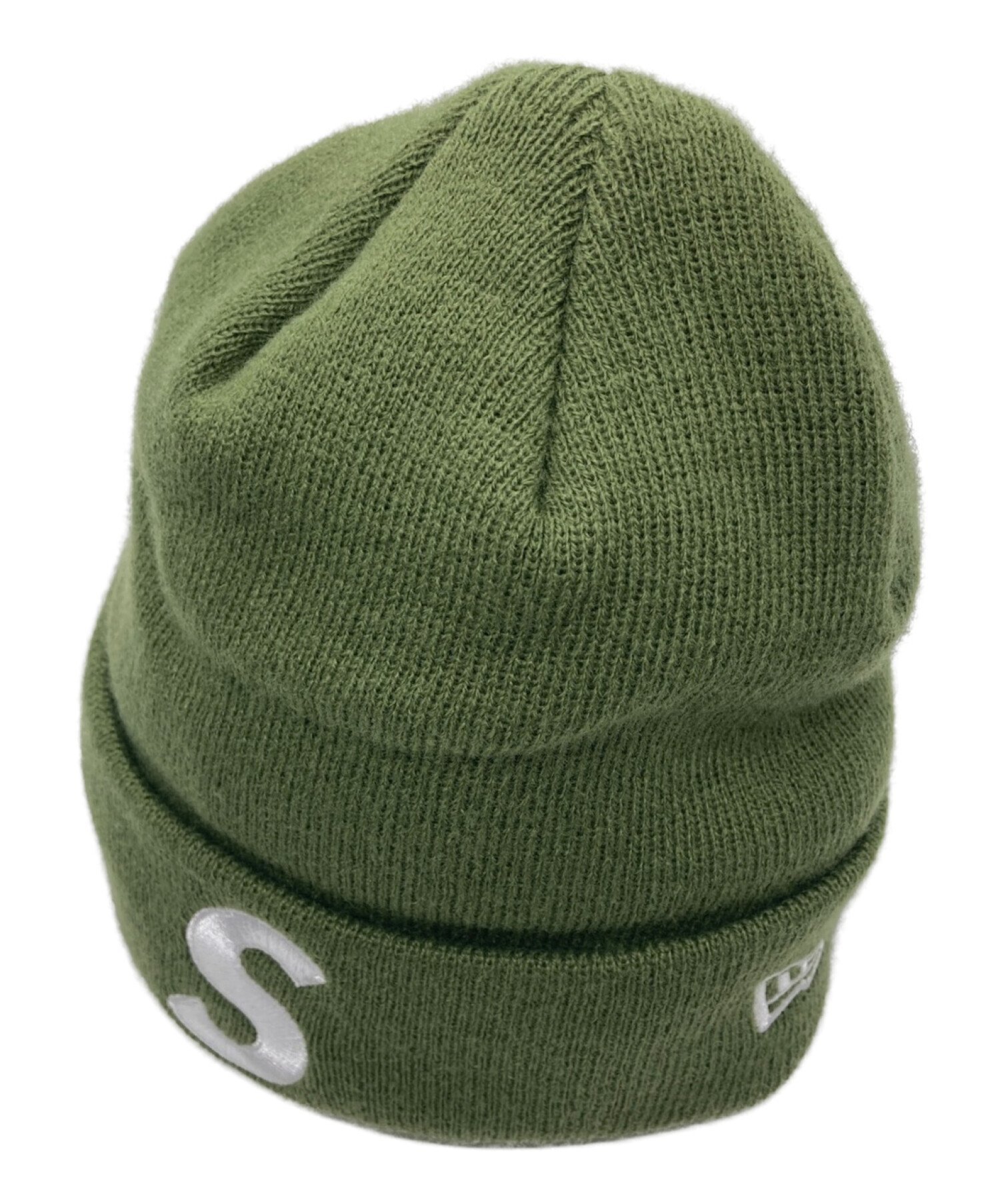 中古・古着通販】Supreme (シュプリーム) New Era (ニューエラ) S Logo Beanie グリーン｜ブランド・古着通販  トレファク公式【TREFAC FASHION】スマホサイト