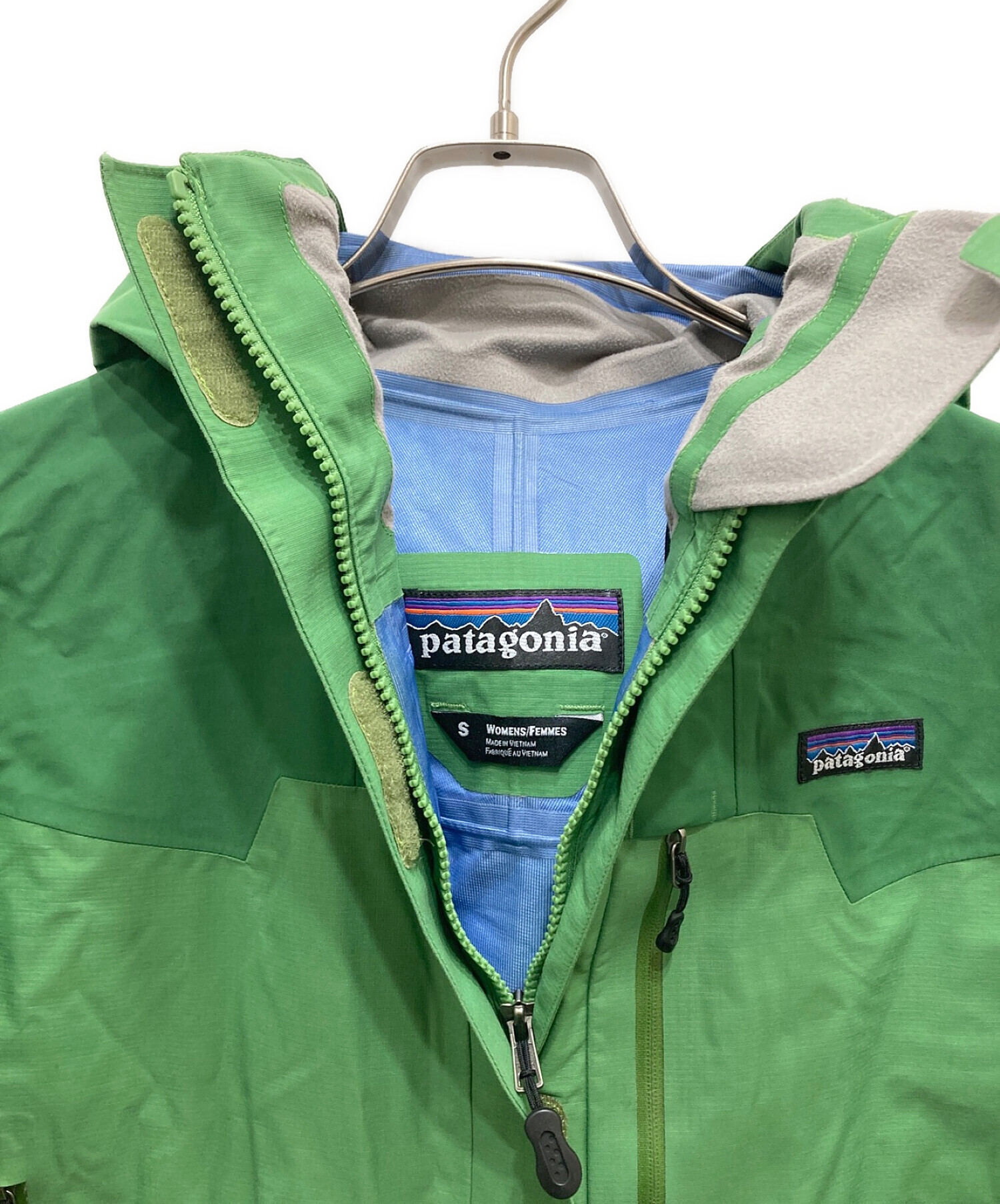 れお#patagonia マウンテンパーカー グリーン パタゴニア - ジャケット