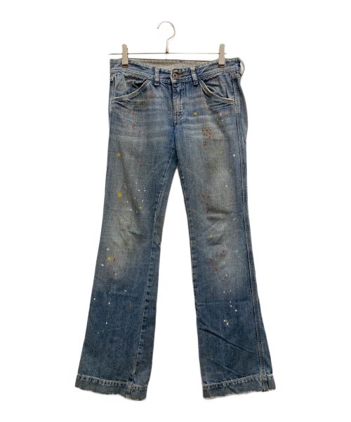 中古・古着通販】DIESEL (ディーゼル) ペイント加工デニムパンツ インディゴ サイズ:26｜ブランド・古着通販 トレファク公式【TREFAC  FASHION】スマホサイト