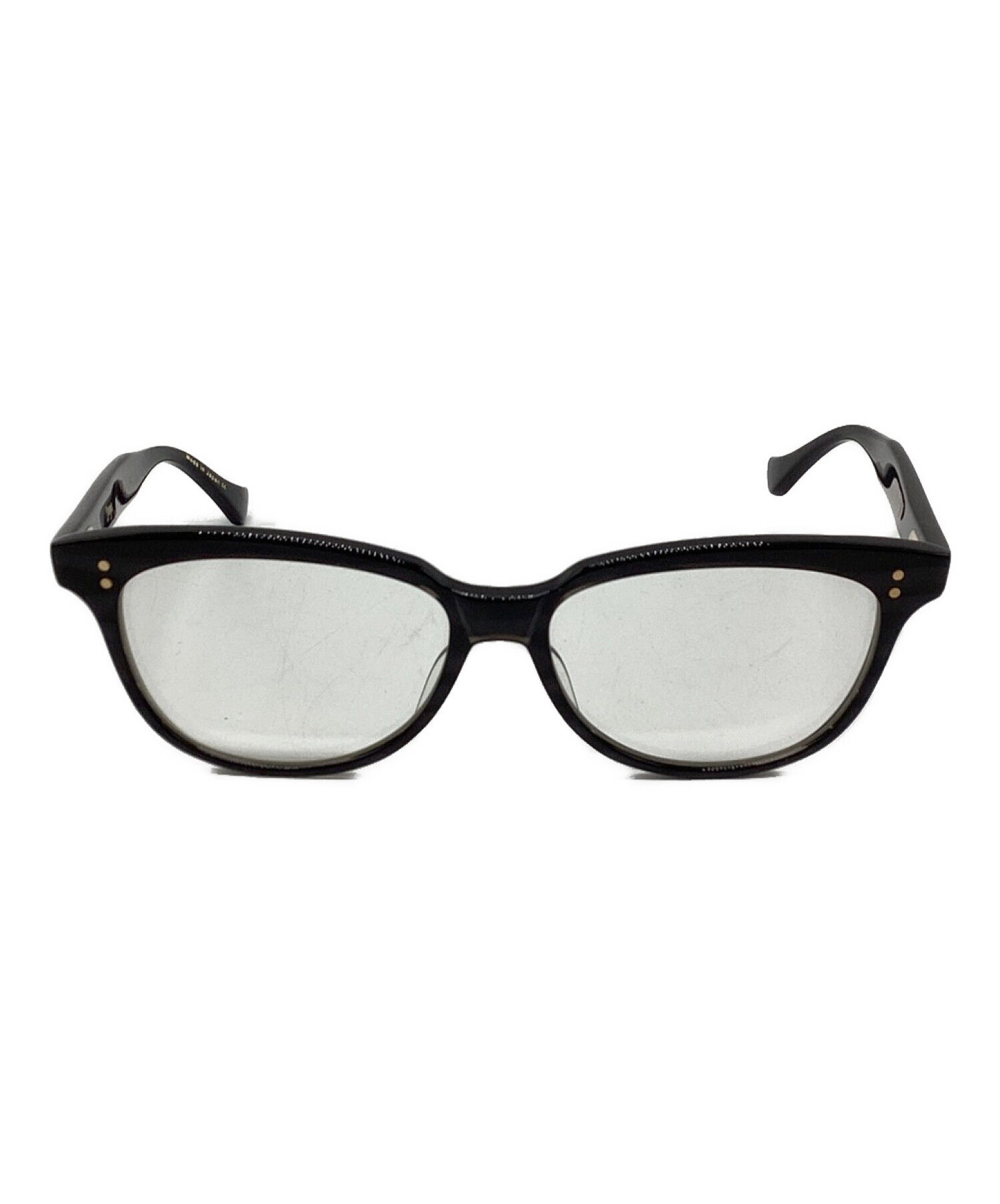 DITA (ディータ) 伊達眼鏡 ブラック サイズ:SIZE 55□15-145