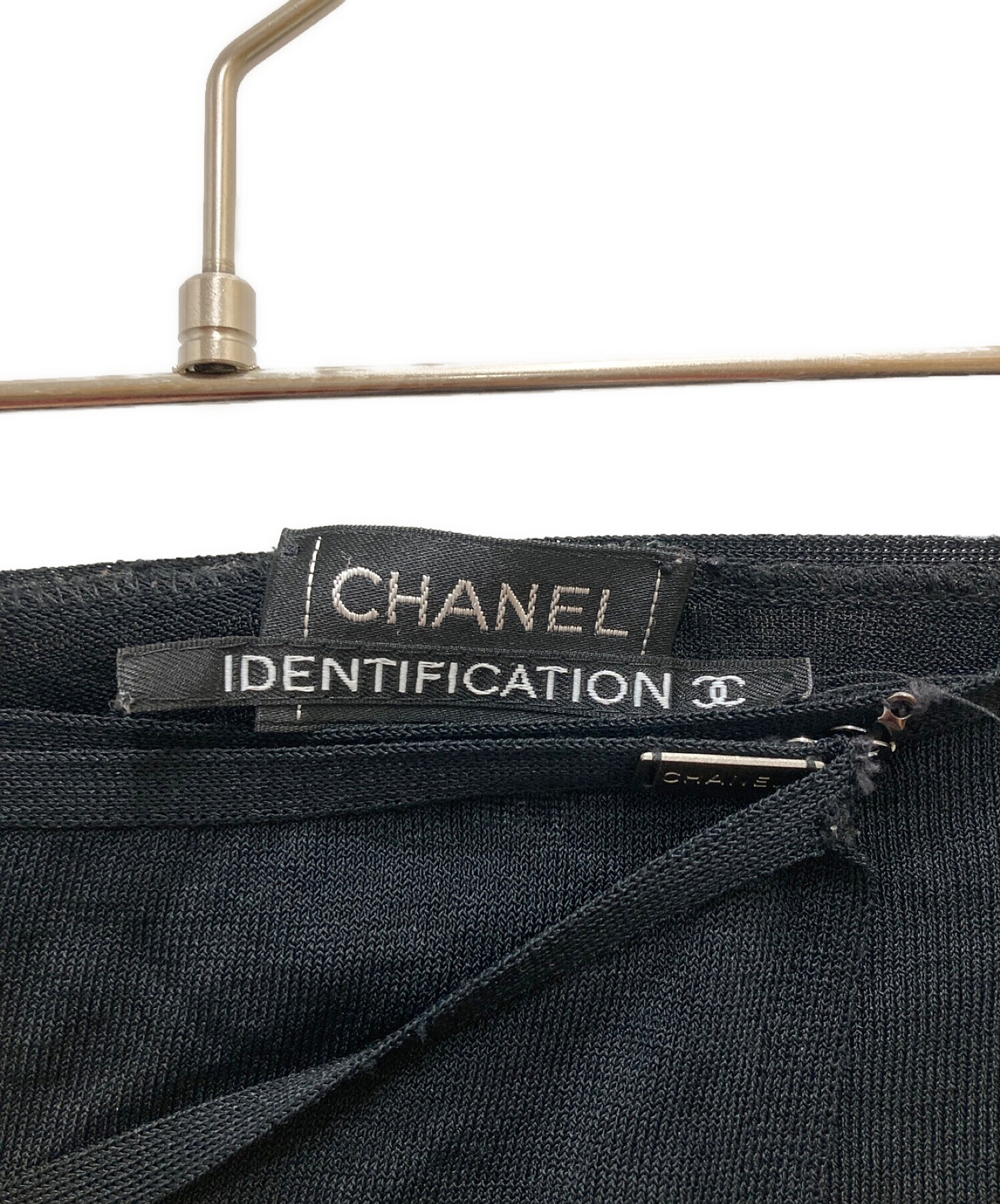 CHANEL (シャネル) ラップスカート ブラック サイズ:38