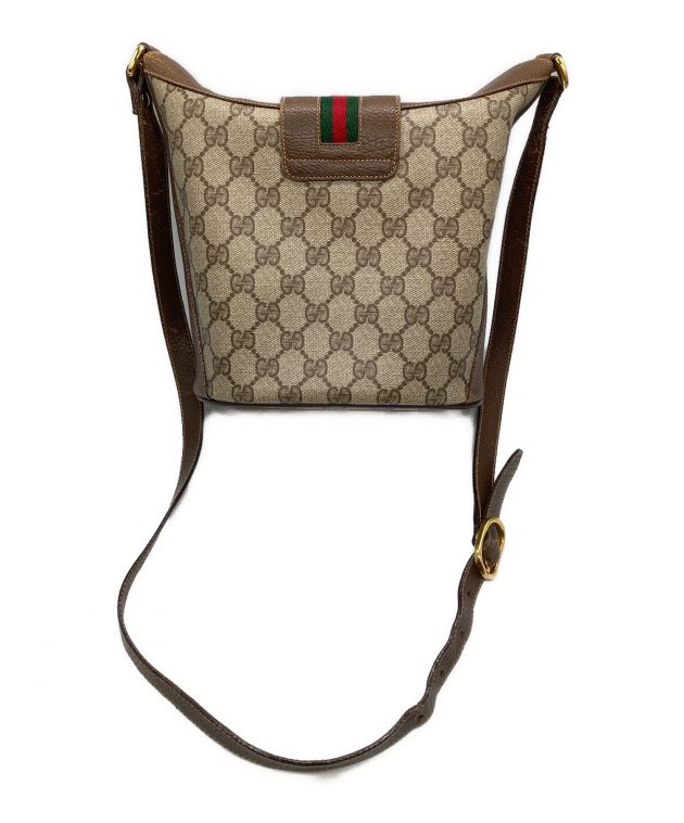 中古・古着通販】GUCCI (グッチ) ショルダーバッグ ブラウン｜ブランド 