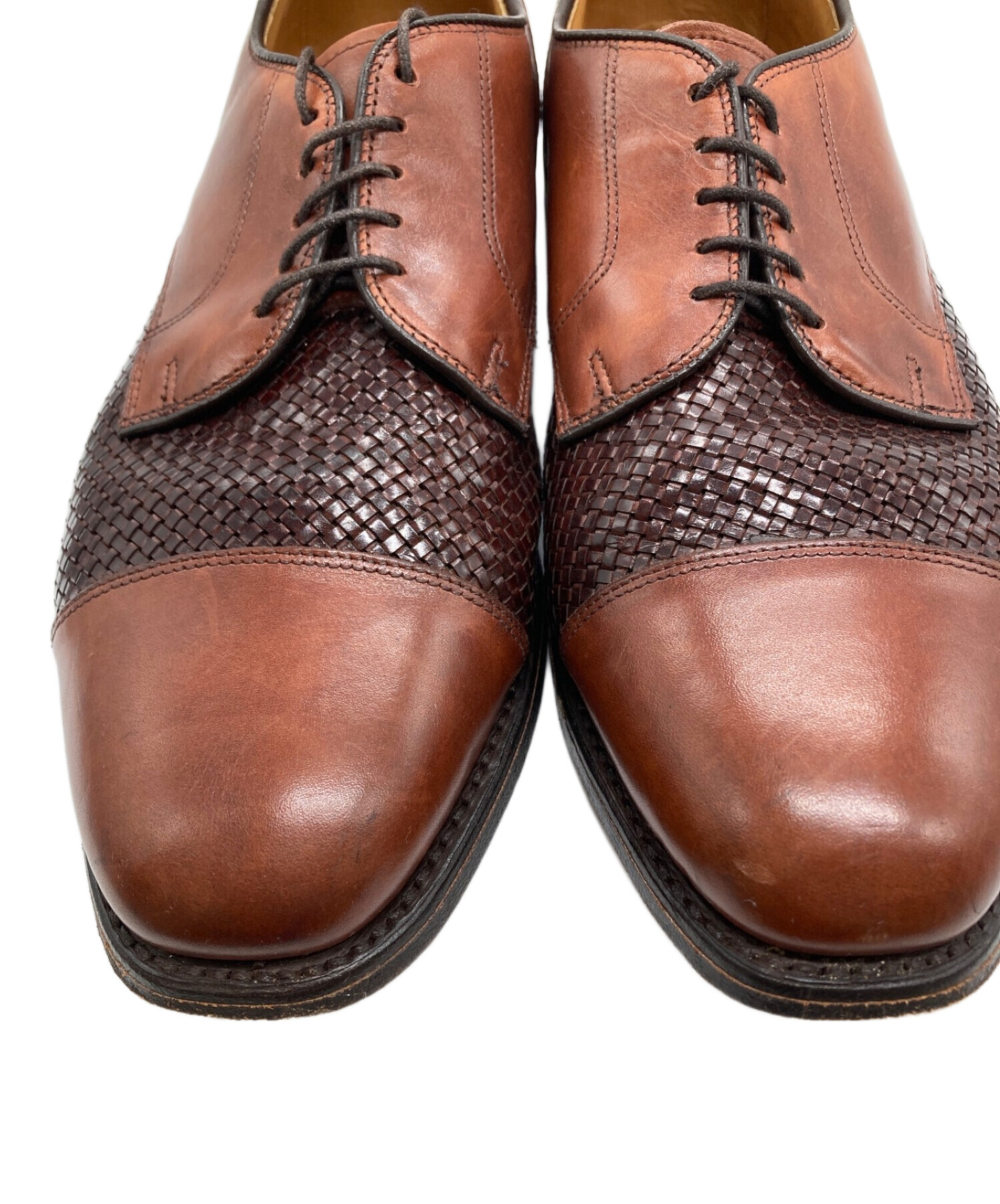 Allen Edmonds (アレン エドモンズ) レザーシューズ ブラウン サイズ:9