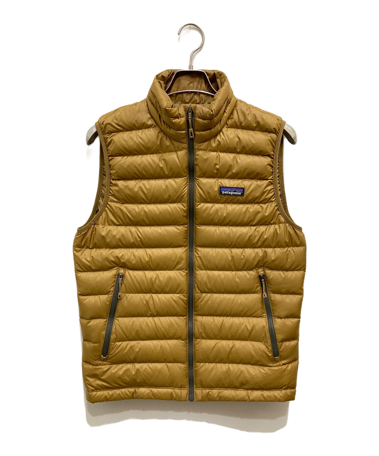 中古・古着通販】Patagonia (パタゴニア) ダウンベスト ブラウン 