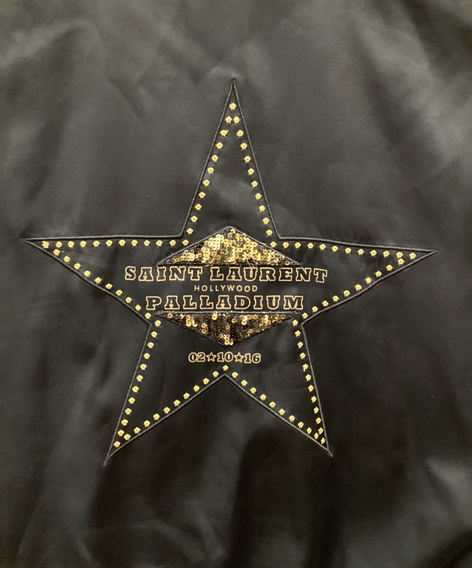 中古・古着通販】Saint Laurent Paris (サンローランパリ) パラディウムテディブルゾン ブラック サイズ:48｜ブランド・古着通販  トレファク公式【TREFAC FASHION】スマホサイト