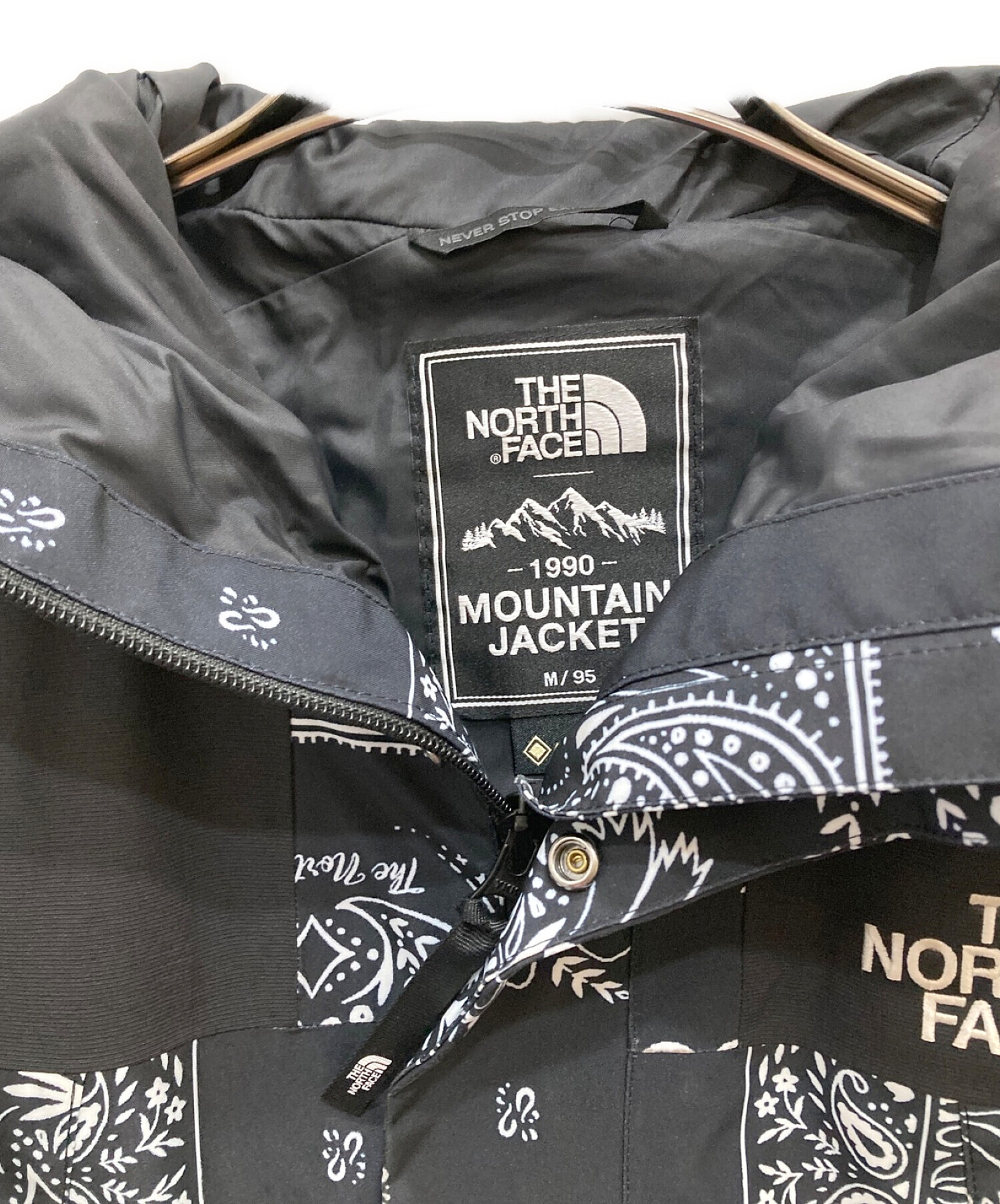 中古・古着通販】THE NORTH FACE (ザ ノース フェイス) NOVELTY ECO GTX MOUNTAIN JACKET ブラック  サイズ:M｜ブランド・古着通販 トレファク公式【TREFAC FASHION】スマホサイト