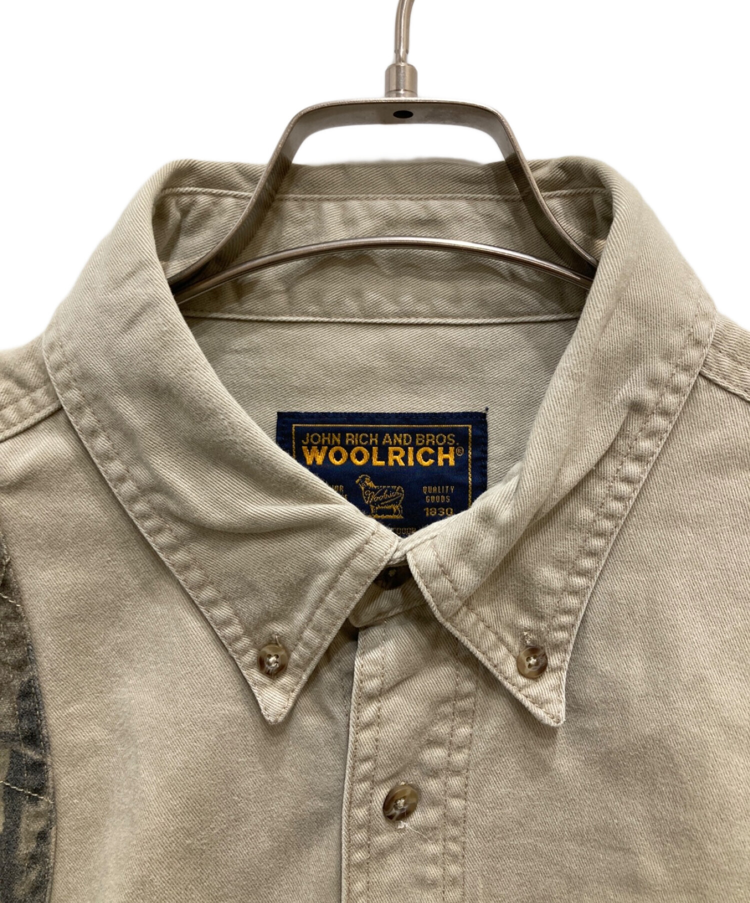 中古・古着通販】WOOLRICH JOHN RICH & BROS. (ウールリッチ ジョンリッチ アンド ブロス) ハンティングシャツジャケット  カーキ サイズ:XL｜ブランド・古着通販 トレファク公式【TREFAC FASHION】スマホサイト