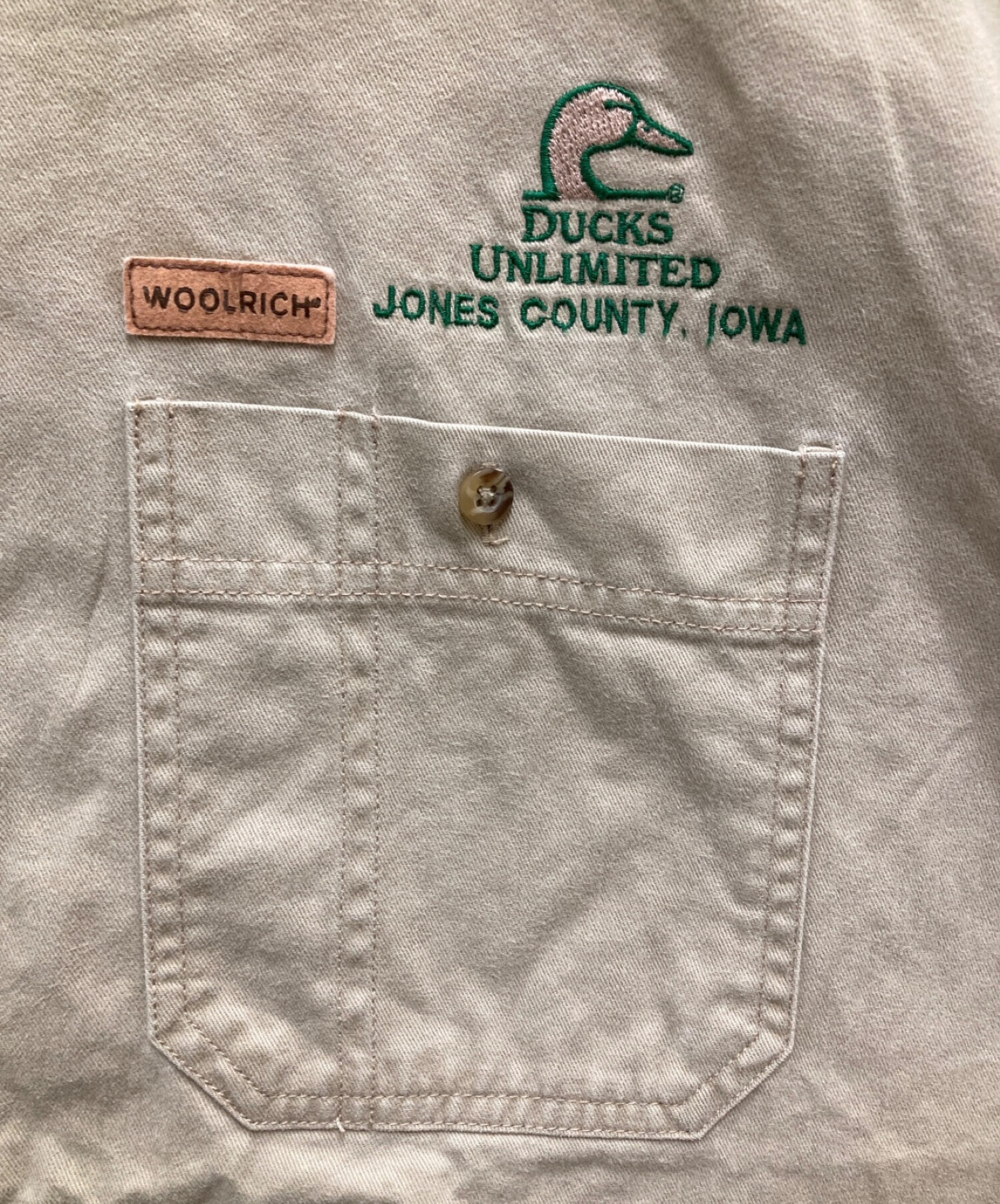 中古・古着通販】WOOLRICH JOHN RICH & BROS. (ウールリッチ ジョンリッチ アンド ブロス) ハンティングシャツジャケット  カーキ サイズ:XL｜ブランド・古着通販 トレファク公式【TREFAC FASHION】スマホサイト