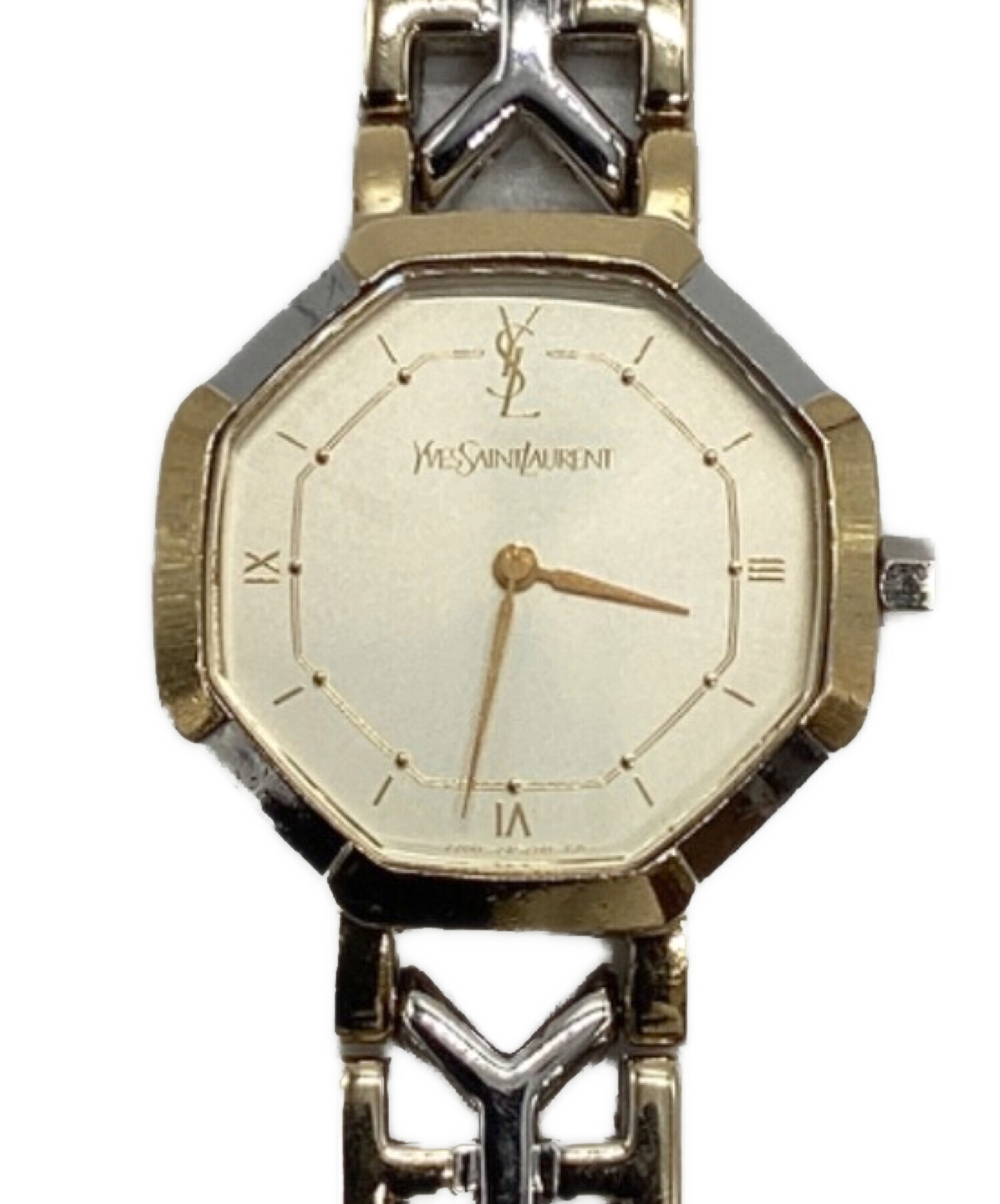 Yves Saint Laurent (イヴサンローラン) 腕時計 ゴールド