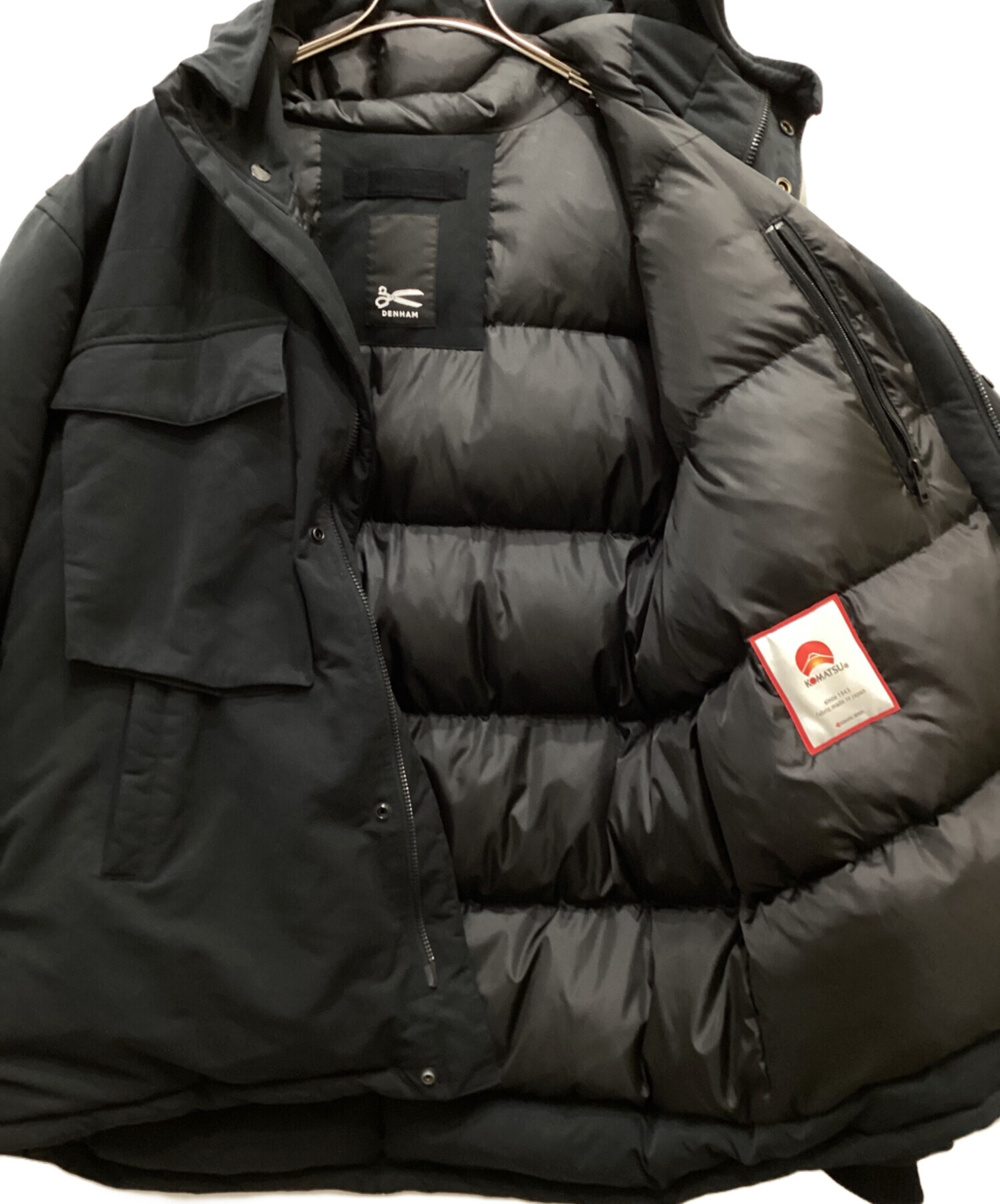 中古・古着通販】Denham (デンハム) TRECCO PARKA/トレコパーカ ブラック サイズ:XL｜ブランド・古着通販  トレファク公式【TREFAC FASHION】スマホサイト