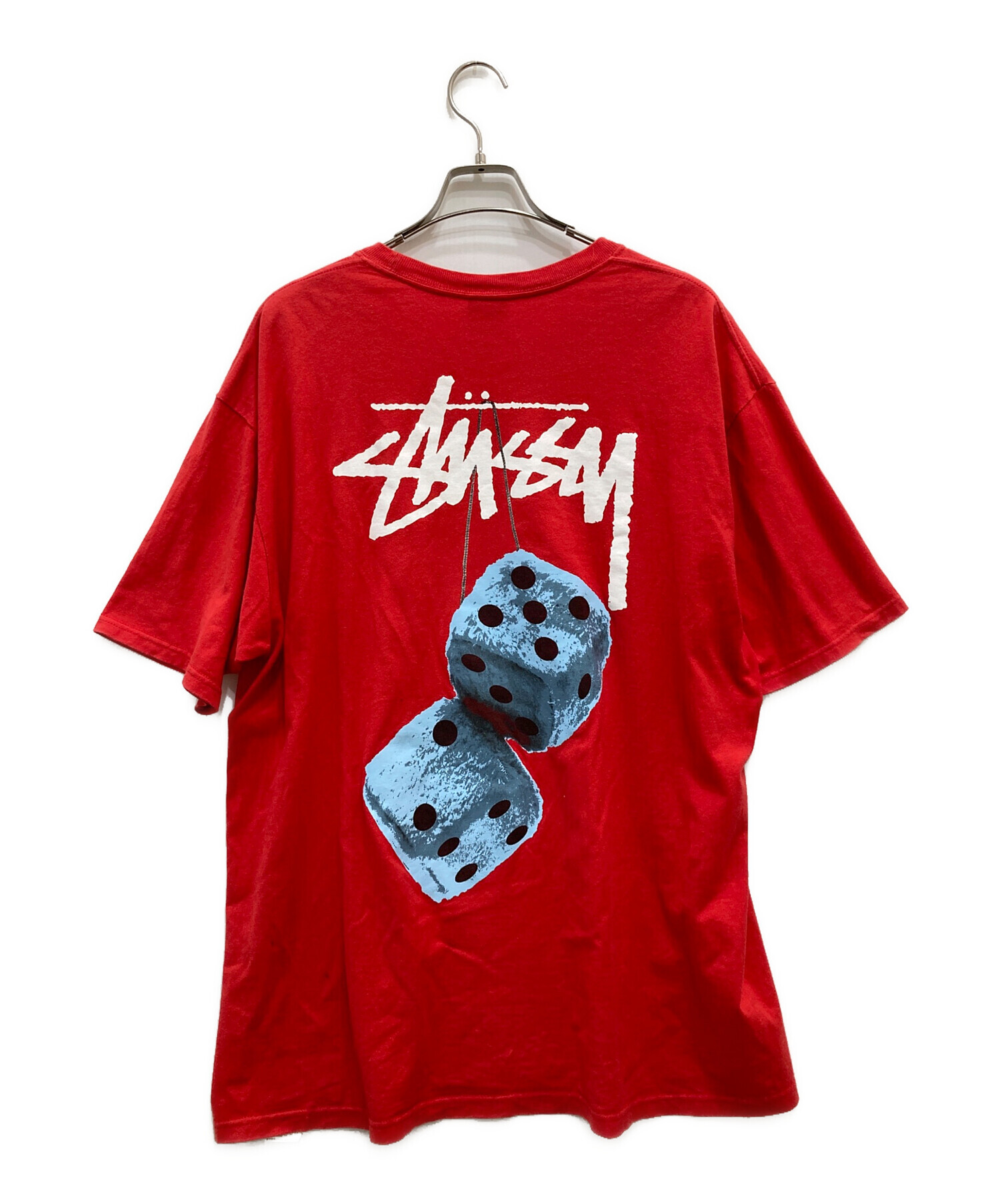 中古・古着通販】stussy (ステューシー) ダイスTシャツ レッド サイズ:XL｜ブランド・古着通販 トレファク公式【TREFAC  FASHION】スマホサイト