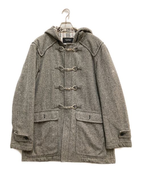 中古・古着通販】BURBERRY BLACK LABEL (バーバリーブラックレーベル) ツイードダッフルコート ブラック  サイズ:M｜ブランド・古着通販 トレファク公式【TREFAC FASHION】スマホサイト