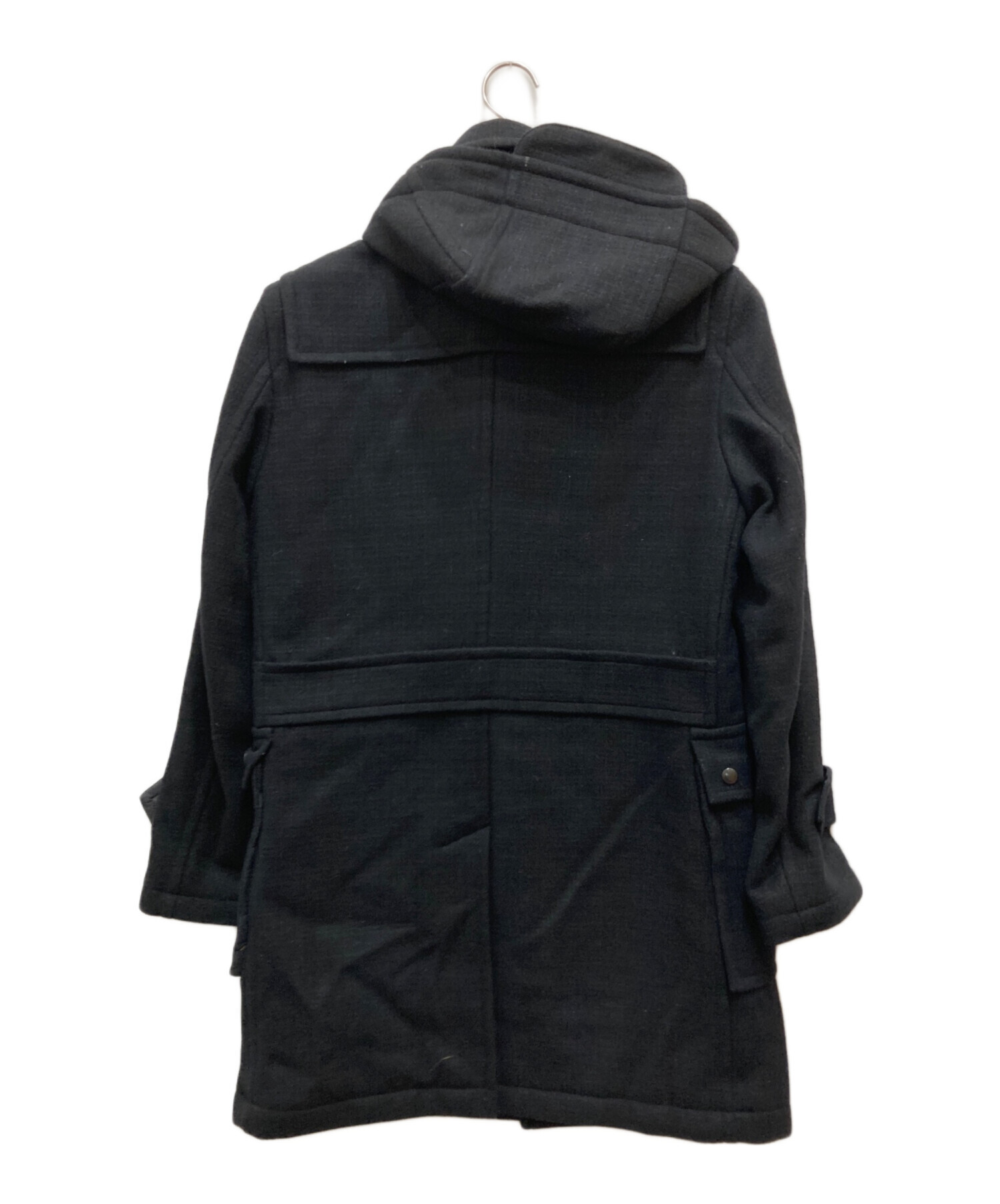 中古・古着通販】BURBERRY BLACK LABEL (バーバリーブラックレーベル) ダッフルコート ブラック サイズ:M｜ブランド・古着通販  トレファク公式【TREFAC FASHION】スマホサイト