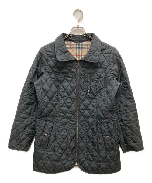 【中古・古着通販】BURBERRY LONDON (バーバリーロンドン) 裏地ノバチェックキルティングジャケット ブラック サイズ:M｜ブランド・古着通販  トレファク公式【TREFAC FASHION】スマホサイト