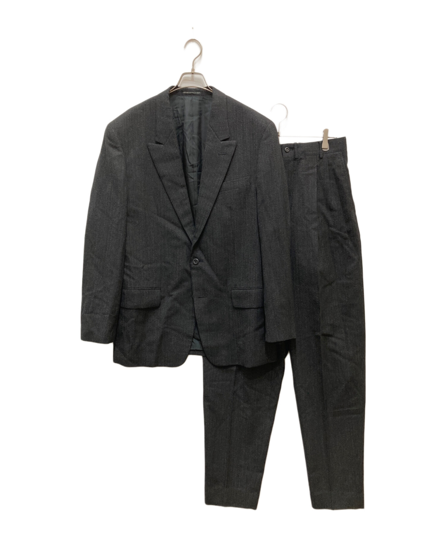 中古・古着通販】YOHJI YAMAMOTO COSTUME D'HOMME (ヨウジヤマモトコスチュームドオム) オールドセットアップスーツ  ブラック サイズ:M｜ブランド・古着通販 トレファク公式【TREFAC FASHION】スマホサイト