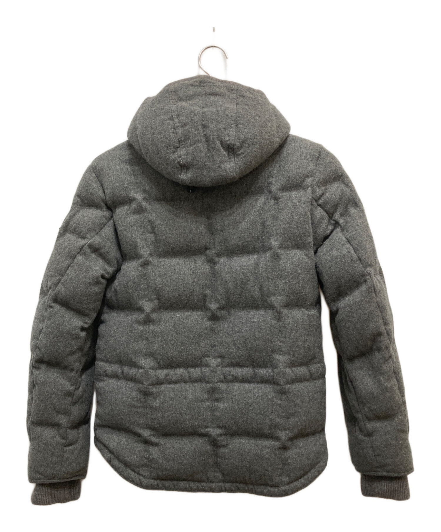 中古・古着通販】MONCLER (モンクレール) ウールダウンジャケット グレー｜ブランド・古着通販 トレファク公式【TREFAC  FASHION】スマホサイト